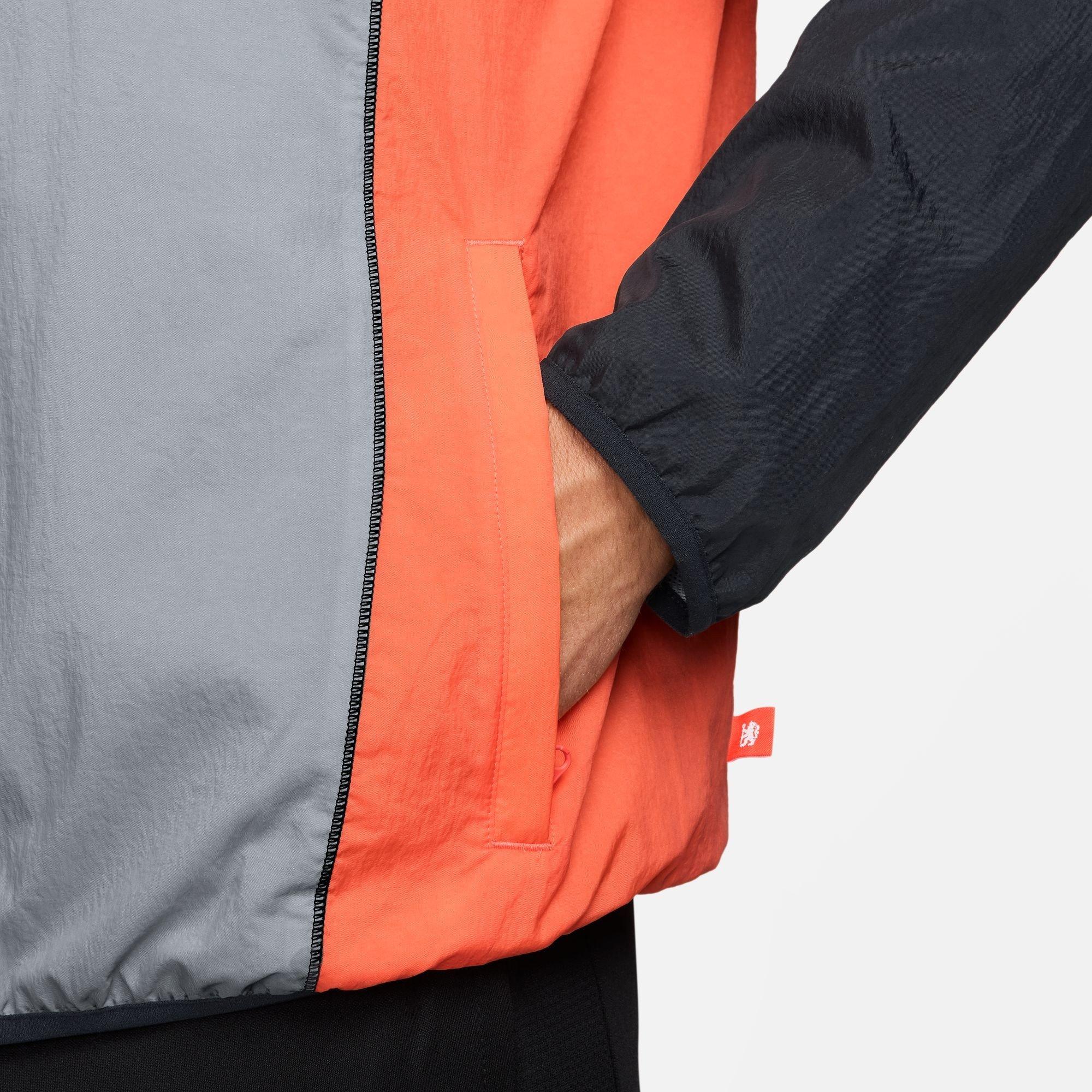Grijs/Oranje - Nike - Mens Nike Chelsea Special Edition Jacket 25/26 - 3