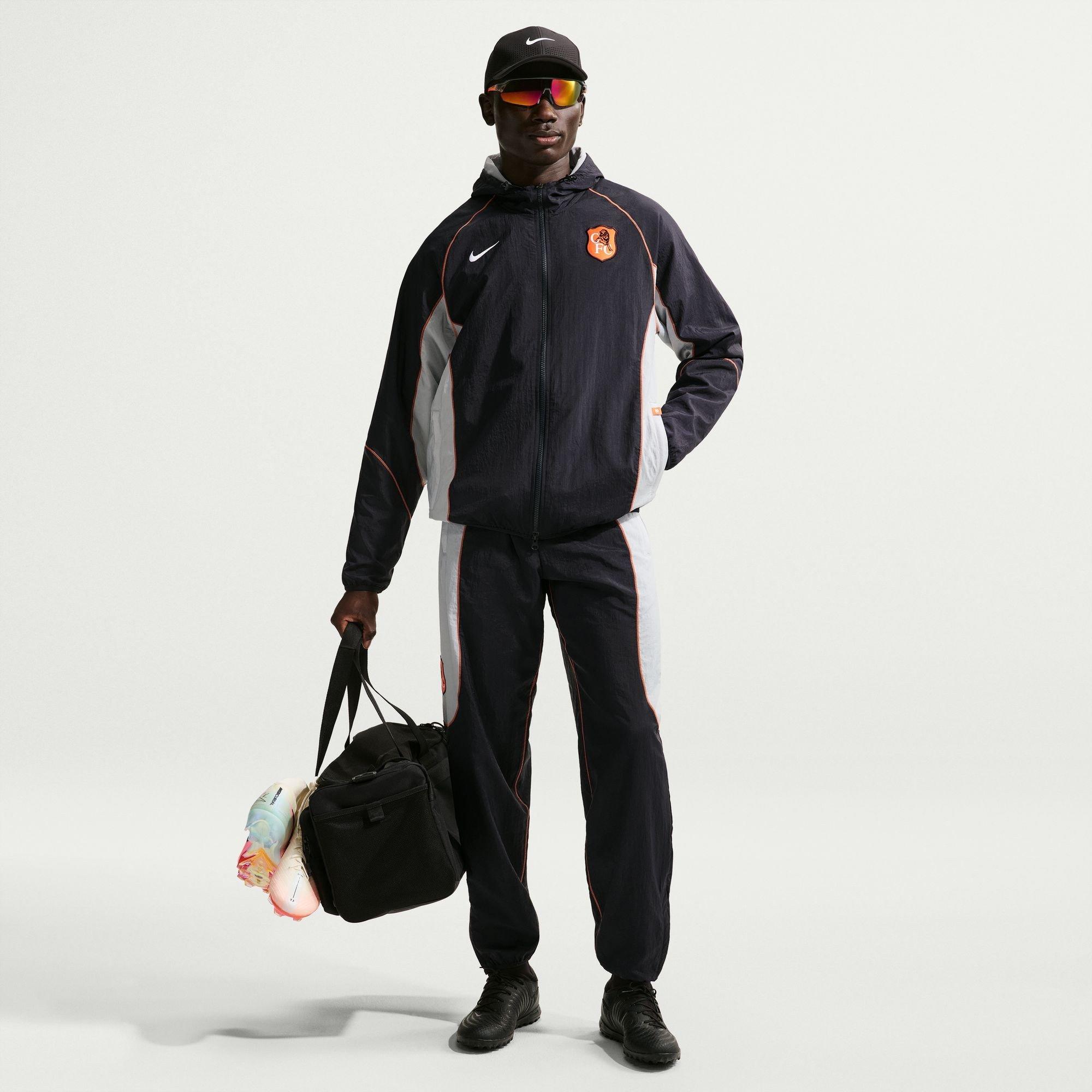 Grijs/Oranje - Nike - Mens Nike Chelsea Special Edition Jacket 25/26 - 5