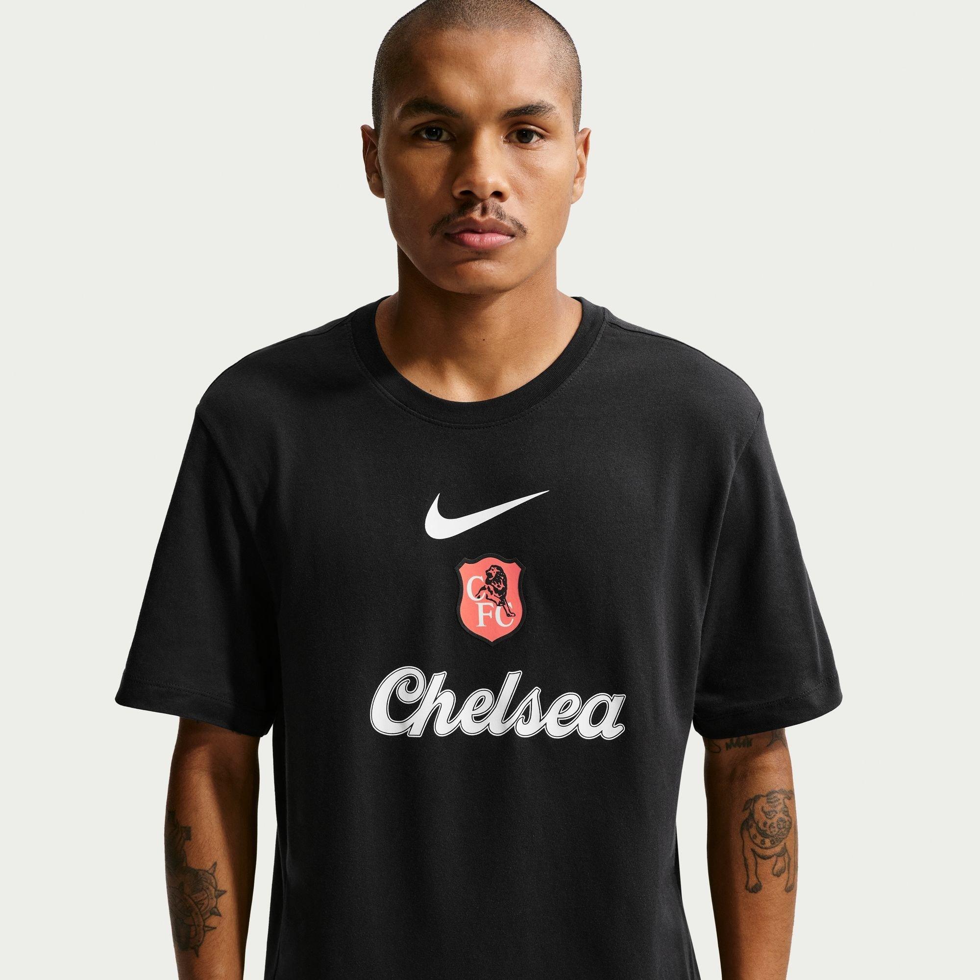 Plavo/Bijelo - Nike - Mens Nike Chelsea Crest T-Shirt 25/26 - 1