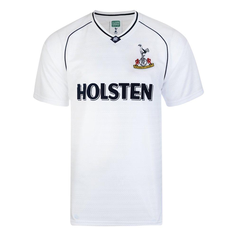 White/Blue - Score Draw - Score Draw Tottenham Hotspur Home Shirt 1990/91 - 1