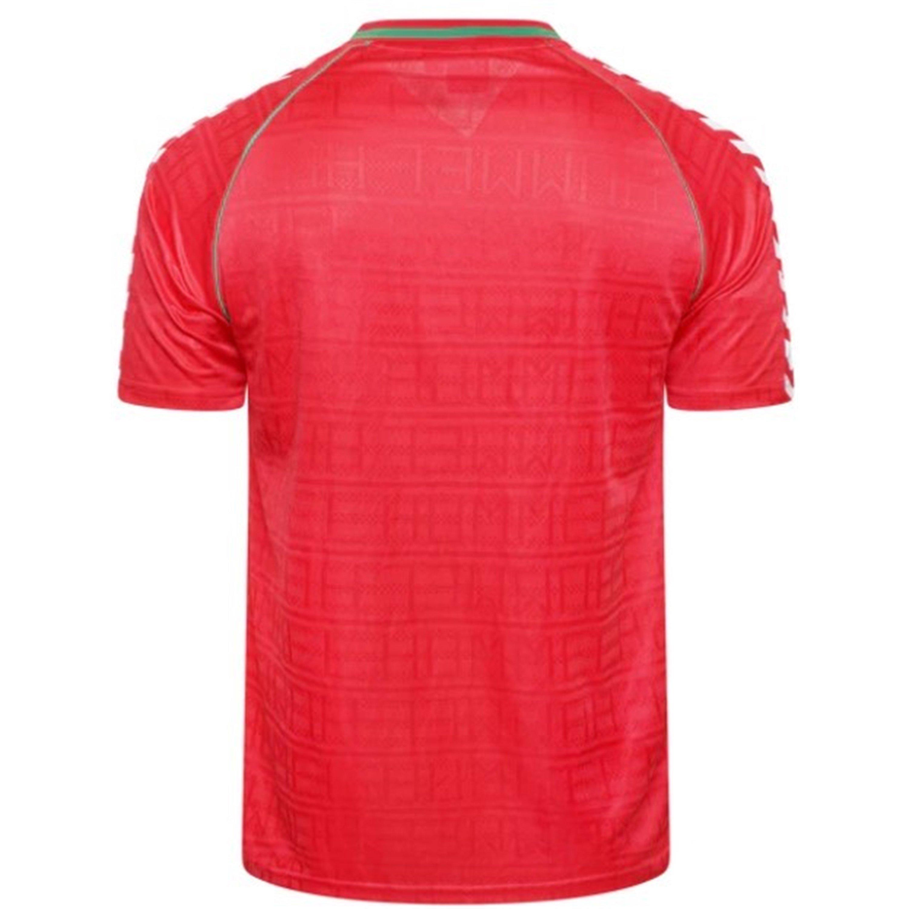 Rood - Hummel - AFC Wimbledon 1988 Retro Away Shirt Adults - 2