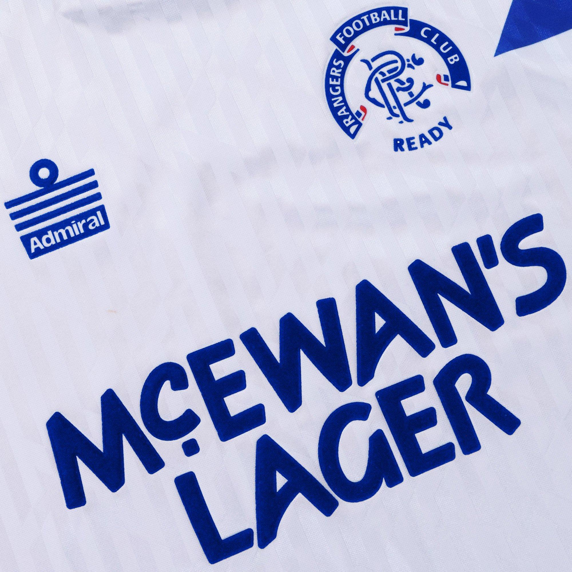 Team Mens Team Rangers Retro Away Shirt 90/92 | Sports Direct