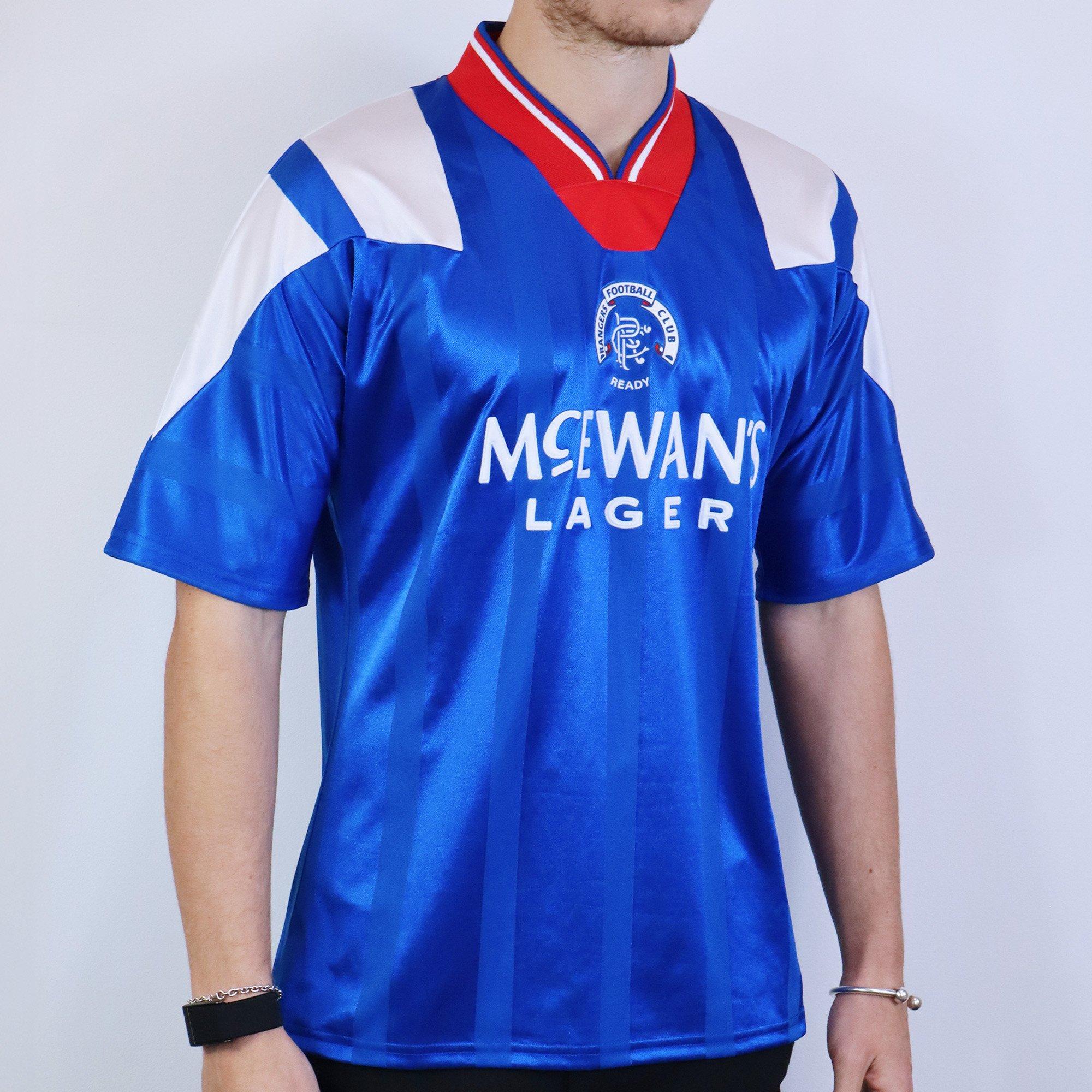 Team Mens Licensed Retro Football Shirt Rangers | FRASERS