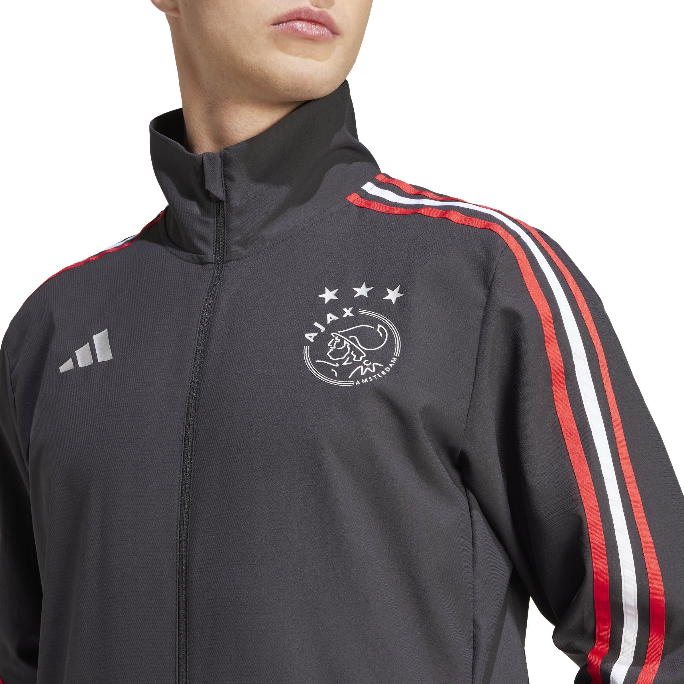 Blk/Rot/Wht - adidas - Ajax Amsterdam Tracksuit Jacket Adults - 5