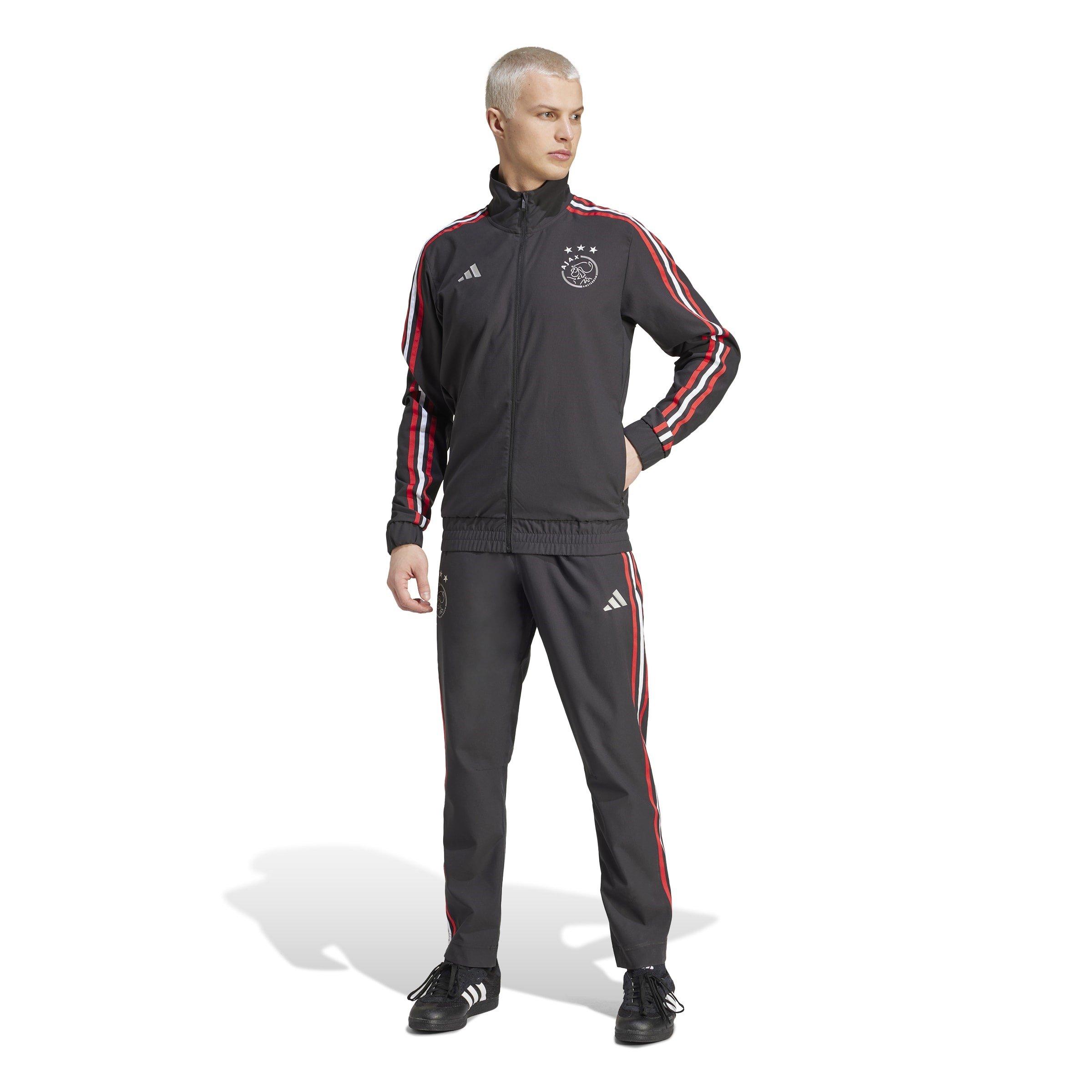 Blk/Rot/Wht - adidas - Ajax Amsterdam Tracksuit Jacket Adults - 7