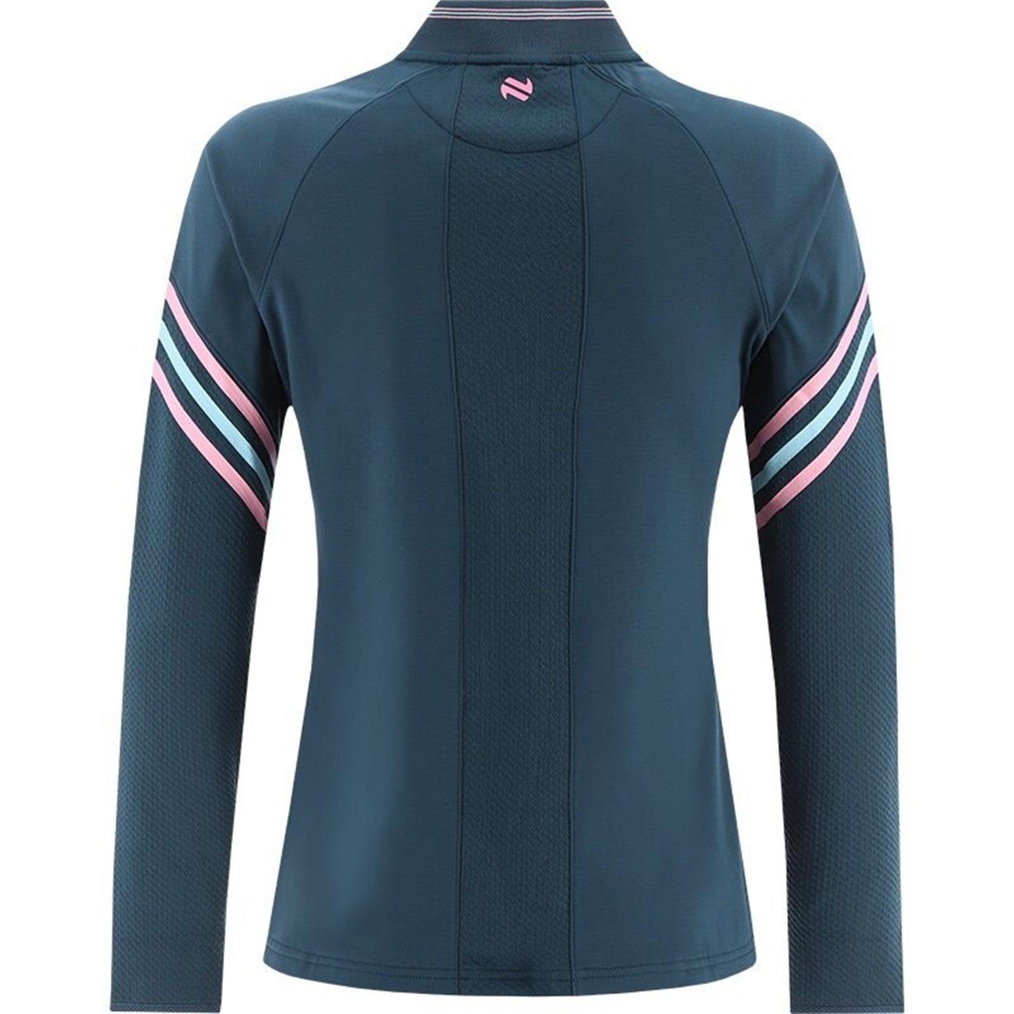 Teal/Candy/Mint - ONeills - Tipperary Weston Half Zip Brushed Top Girls - 2