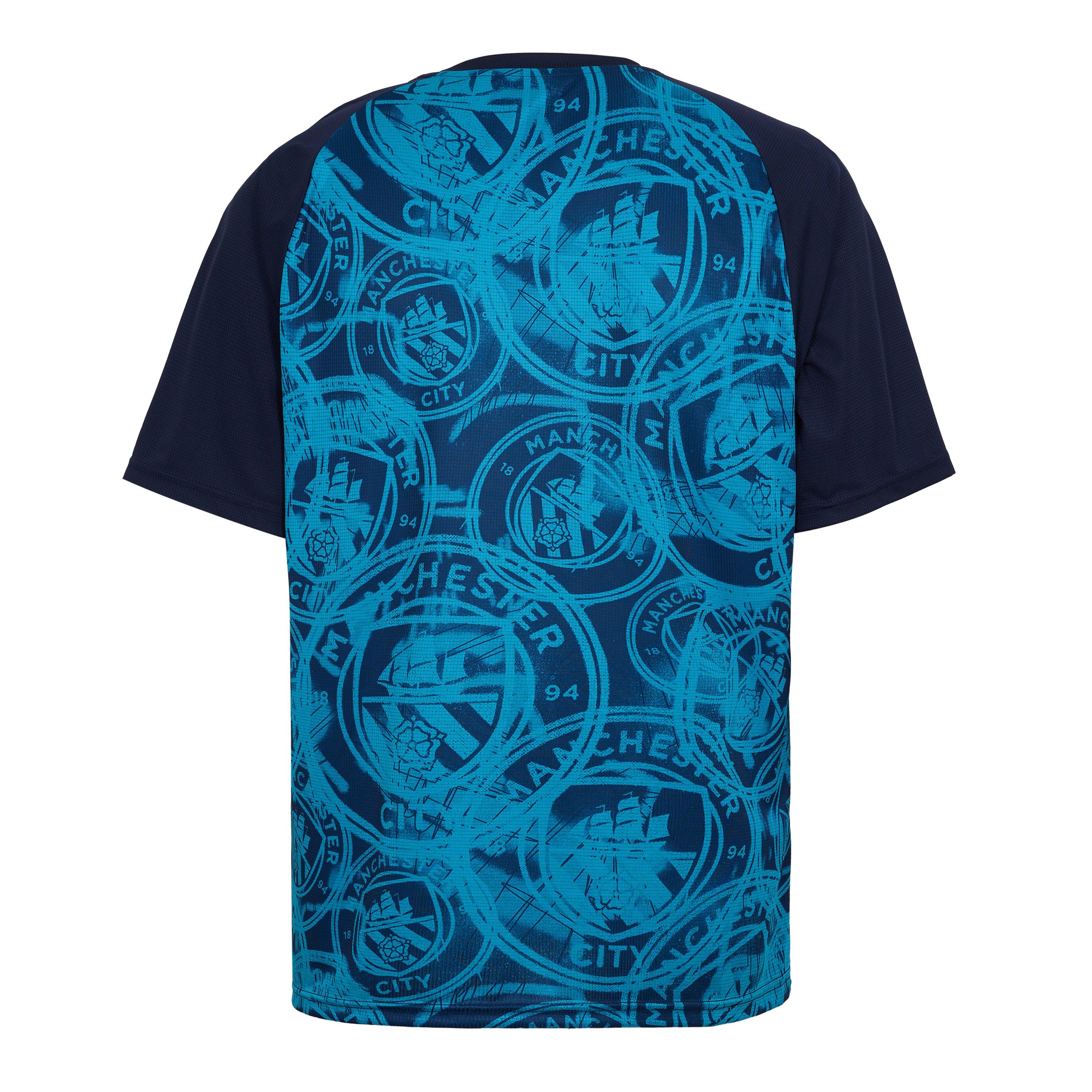 Marineblauw/Blauw - Puma - MCFC PM Jsy Sn62 - 2