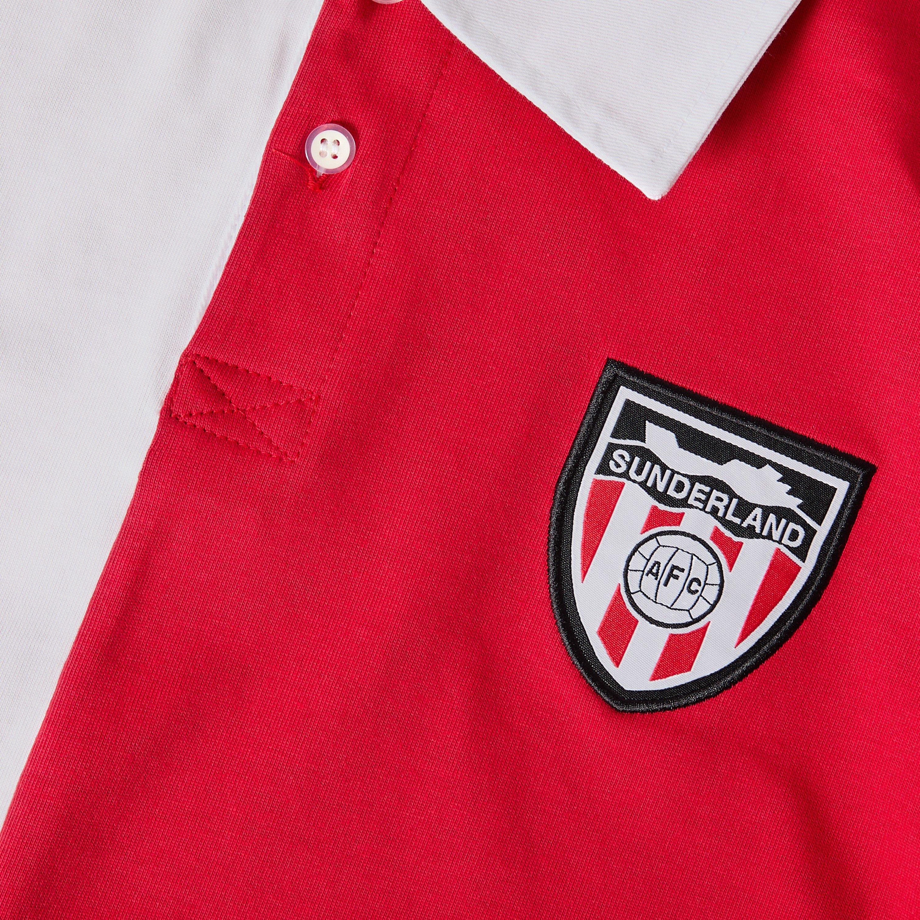Rosso/Bianco - Team - Sunderland Licensed Retro Football Shirt - 3