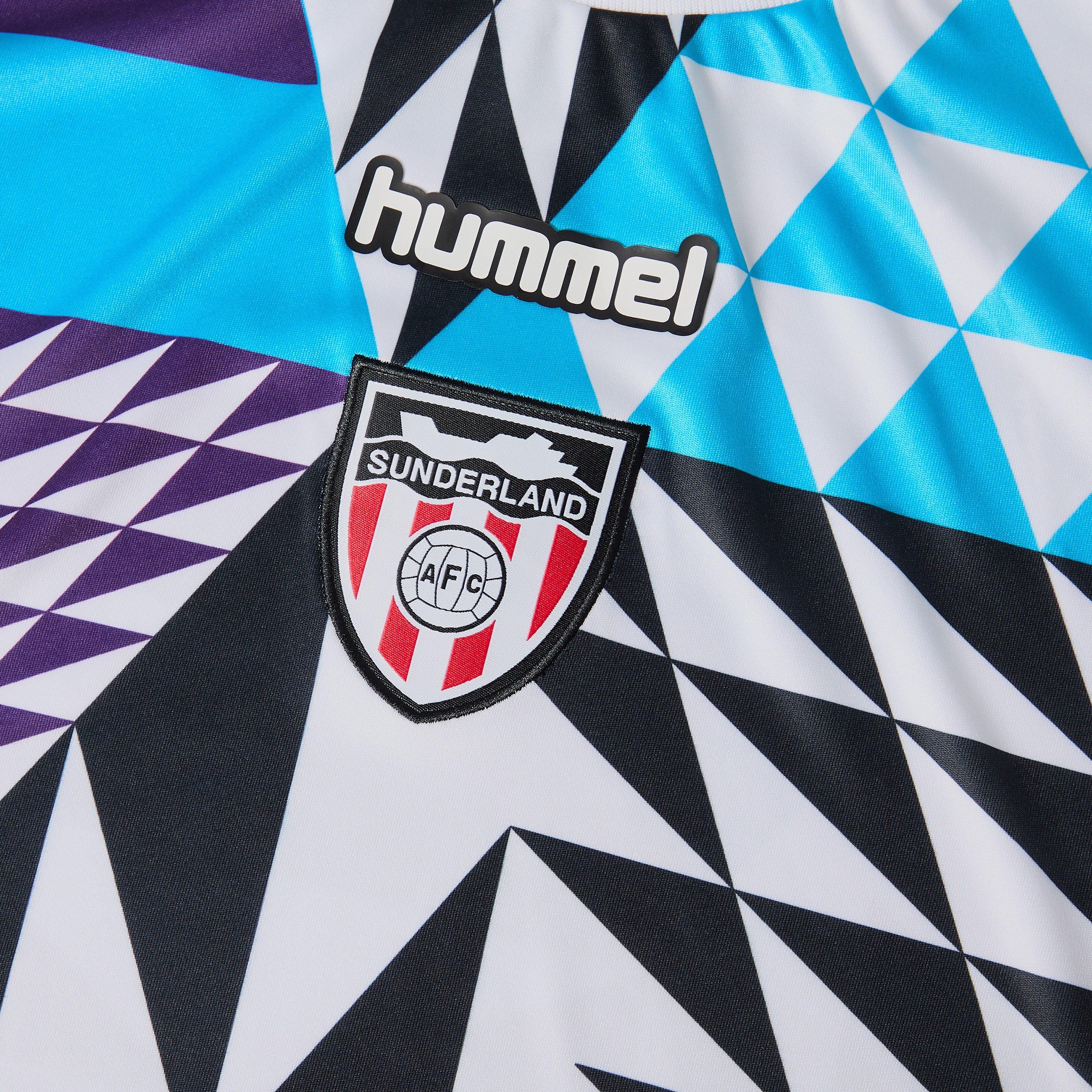 Bianco/Azzurro - Team - Sunderland Licensed Retro Football Shirt - 3