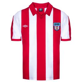 Score Draw Sunderland 1978 Umbro Retro Football Shirt Adults