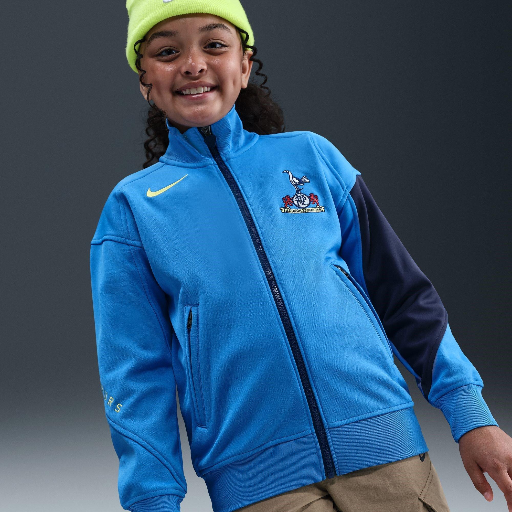 Blue/Yellow - Nike - Tottenham Hotspur Anthem Jacket 2025 2026 Juniors - 6