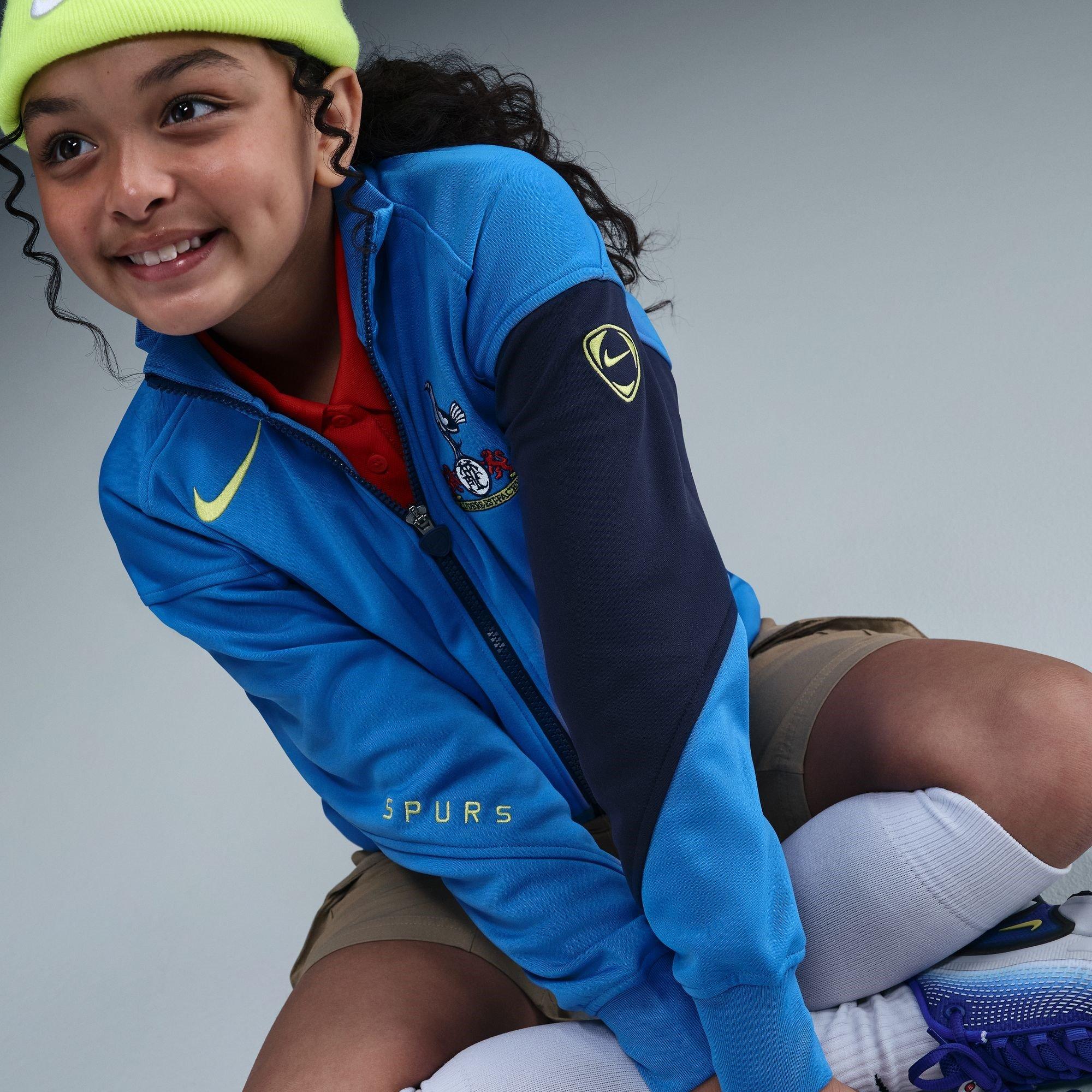 Blue/Yellow - Nike - Tottenham Hotspur Anthem Jacket 2025 2026 Juniors - 10