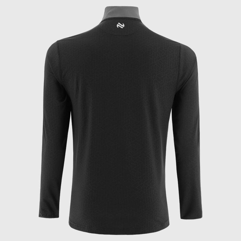 BLK/WHI/DGY - ONeills - Sligo Hydra Half Zip Top Junior - 2