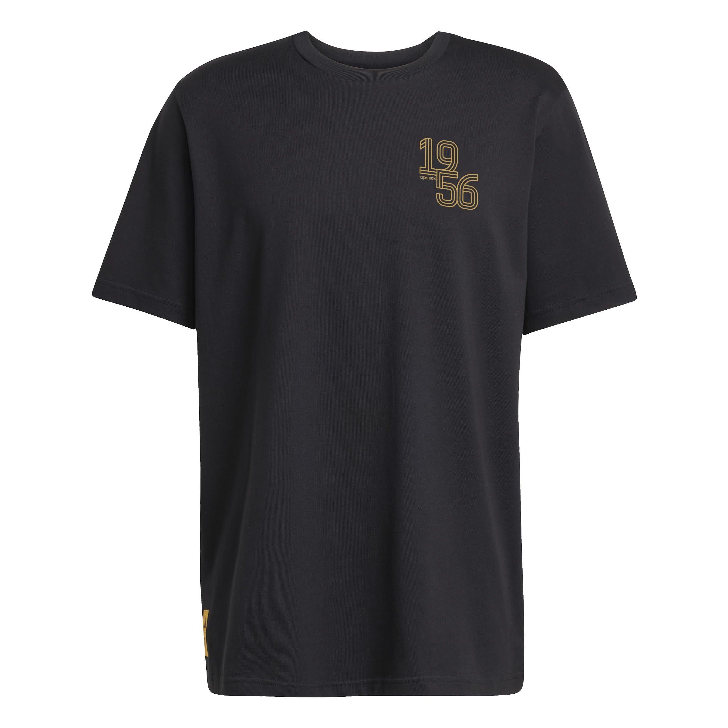 Adidas Men's Real Madrid Ucl T-Shirt - Black - M