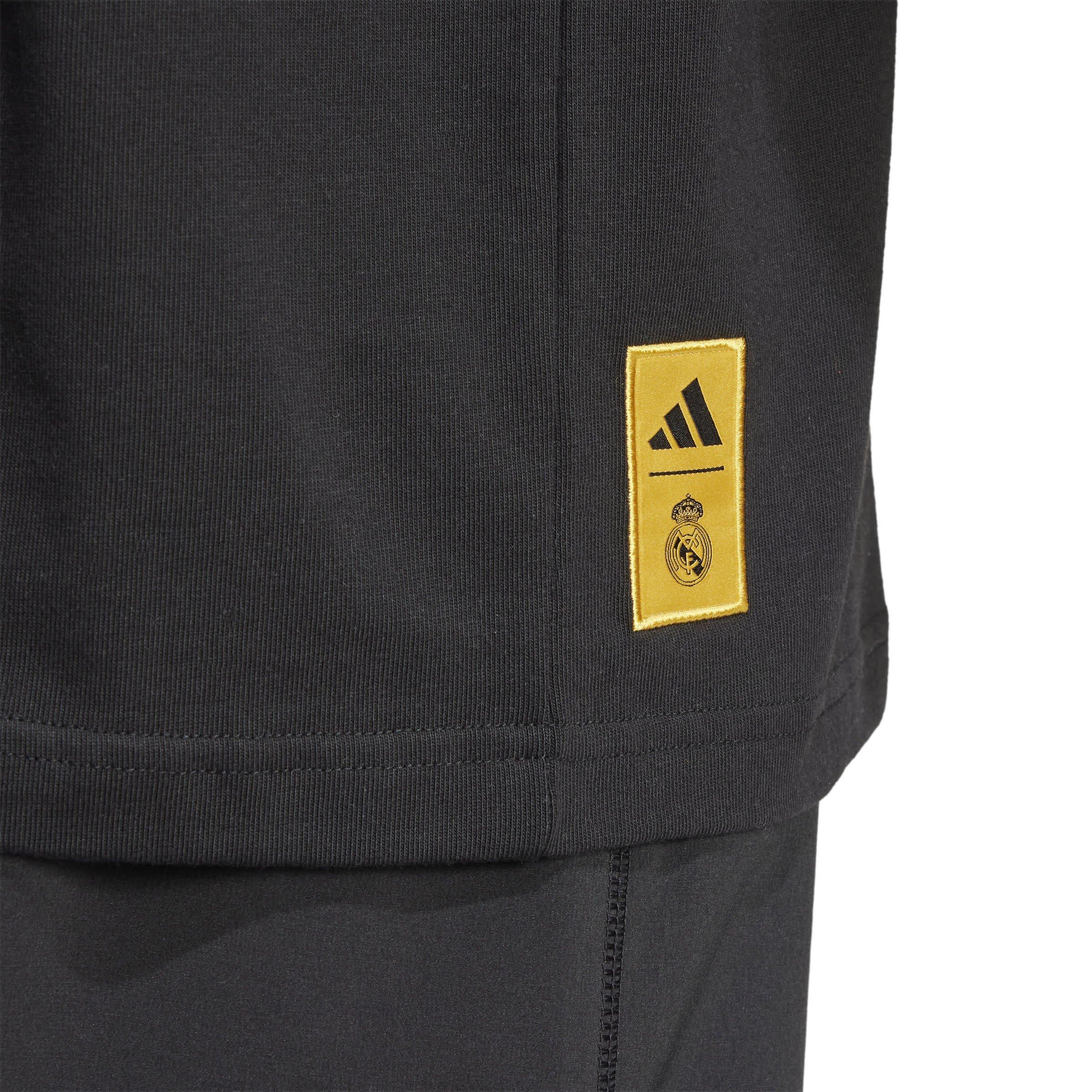 Nero - adidas - Real Madrid UCL T-Shirt Mens - 5