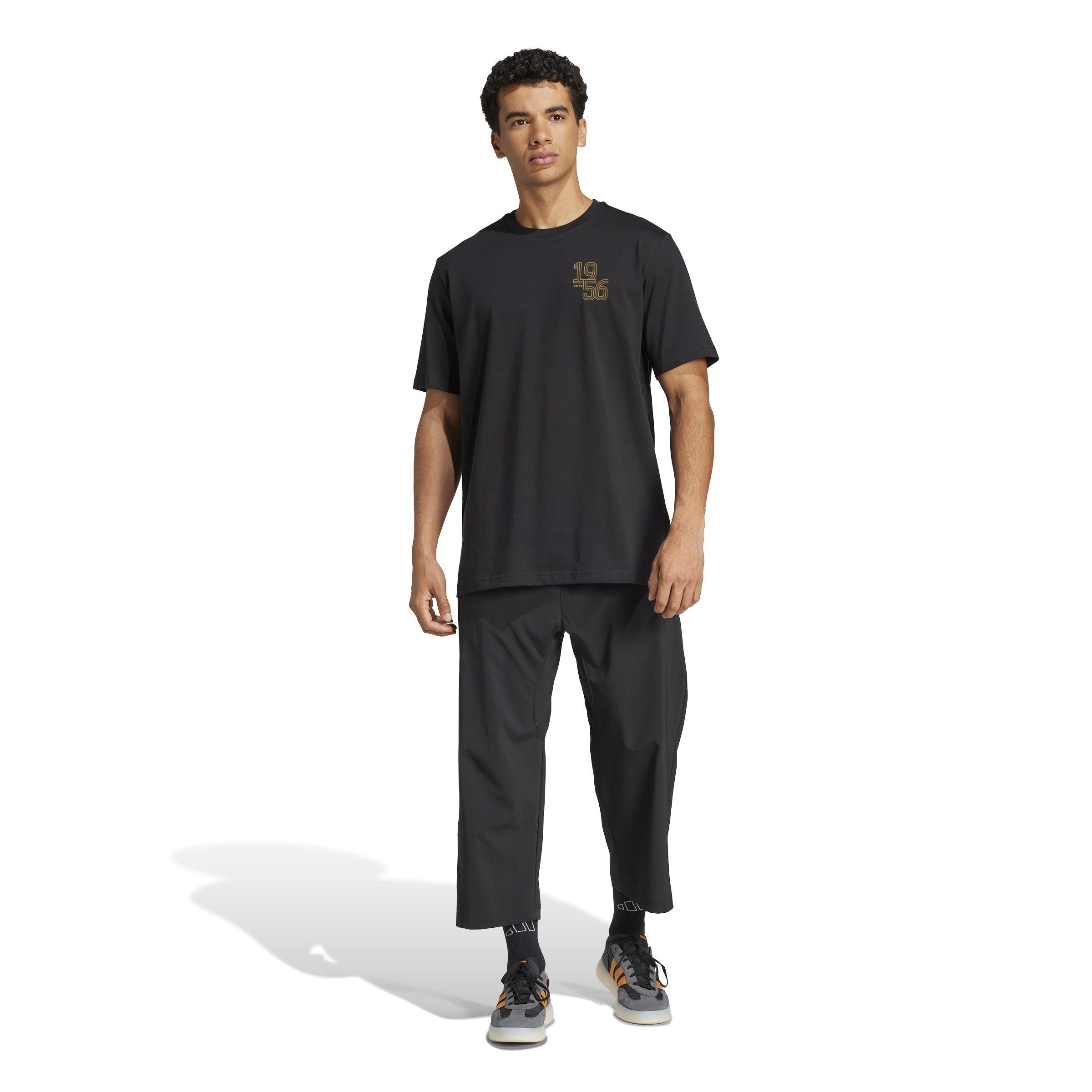 Nero - adidas - Real Madrid UCL T-Shirt Mens - 7