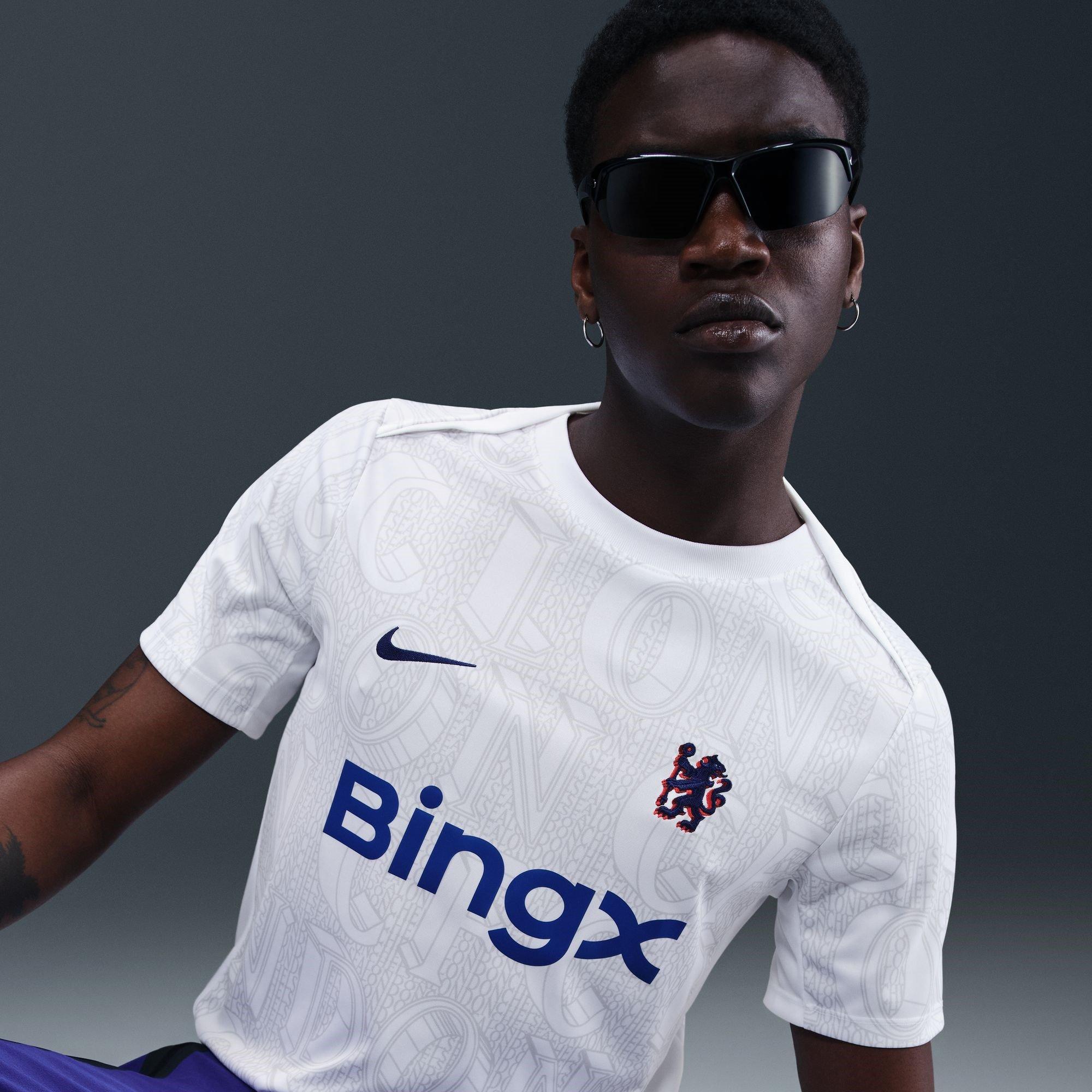 White - Nike - Chelsea Pre Match Shirt 2025 2026 Adults - 13