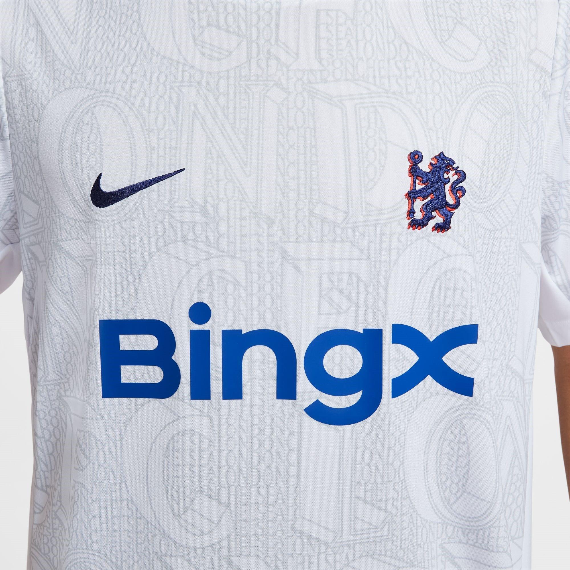 White - Nike - Chelsea Pre Match Shirt 2025 2026 Adults - 5