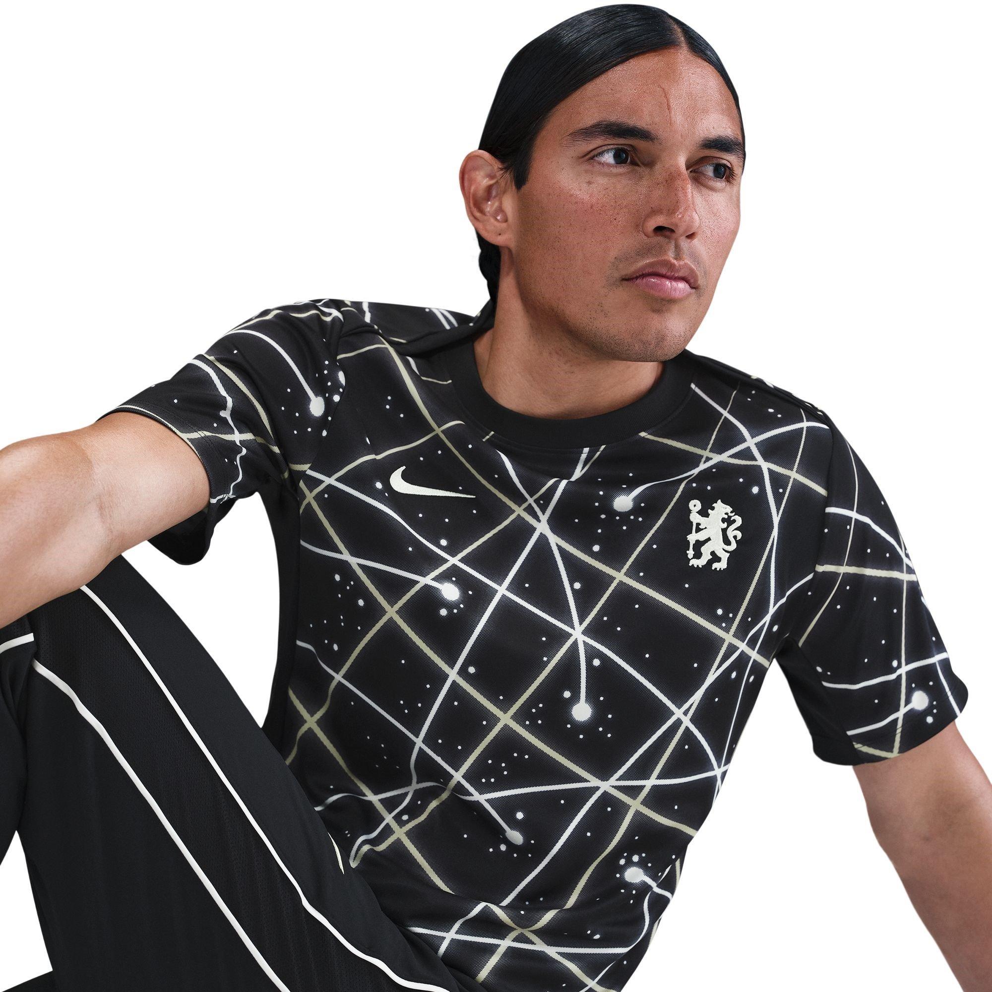 Black - Nike - Chelsea Pre Match Shirt 2025 2026 Adults - 5