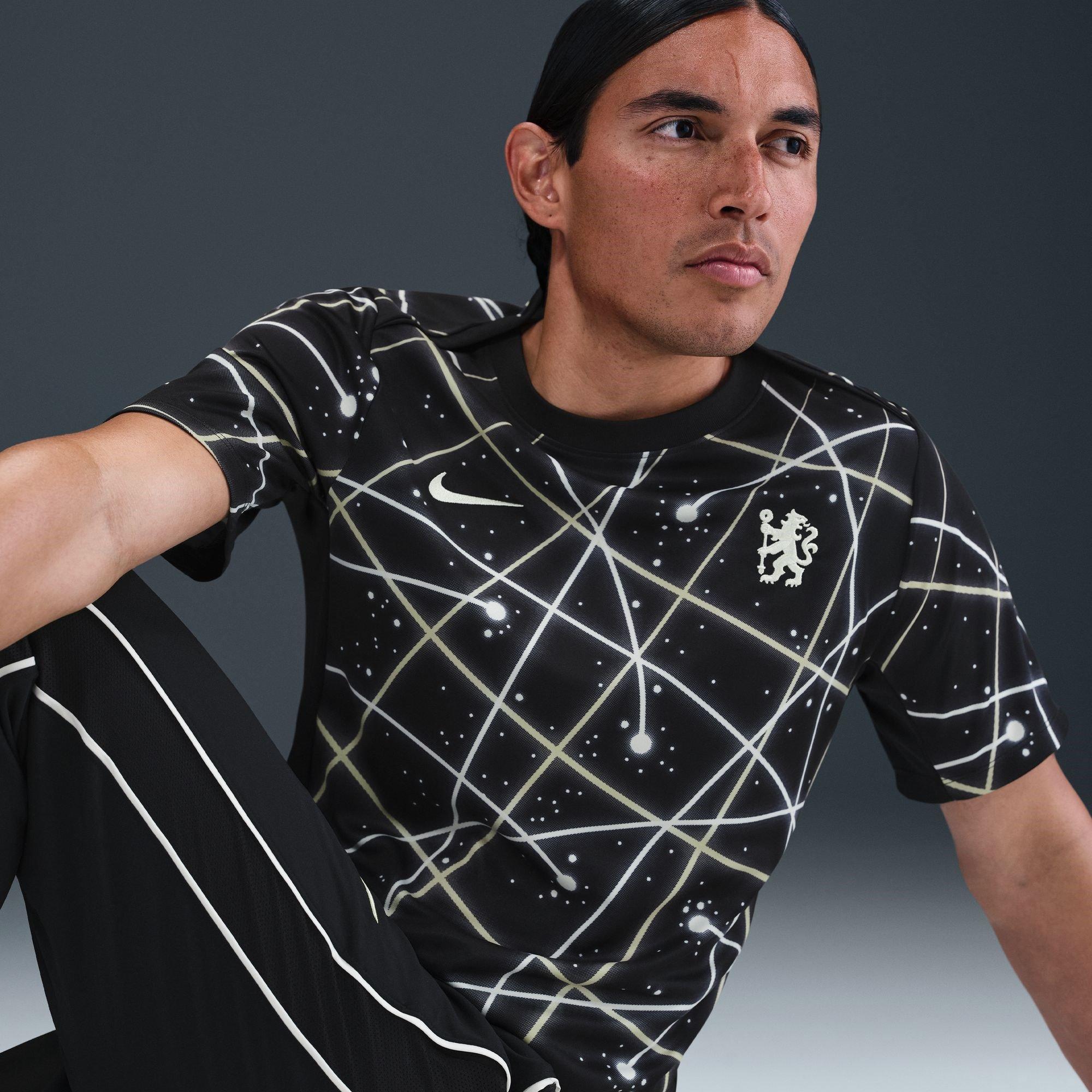 Black - Nike - Chelsea Pre Match Shirt 2025 2026 Adults - 10