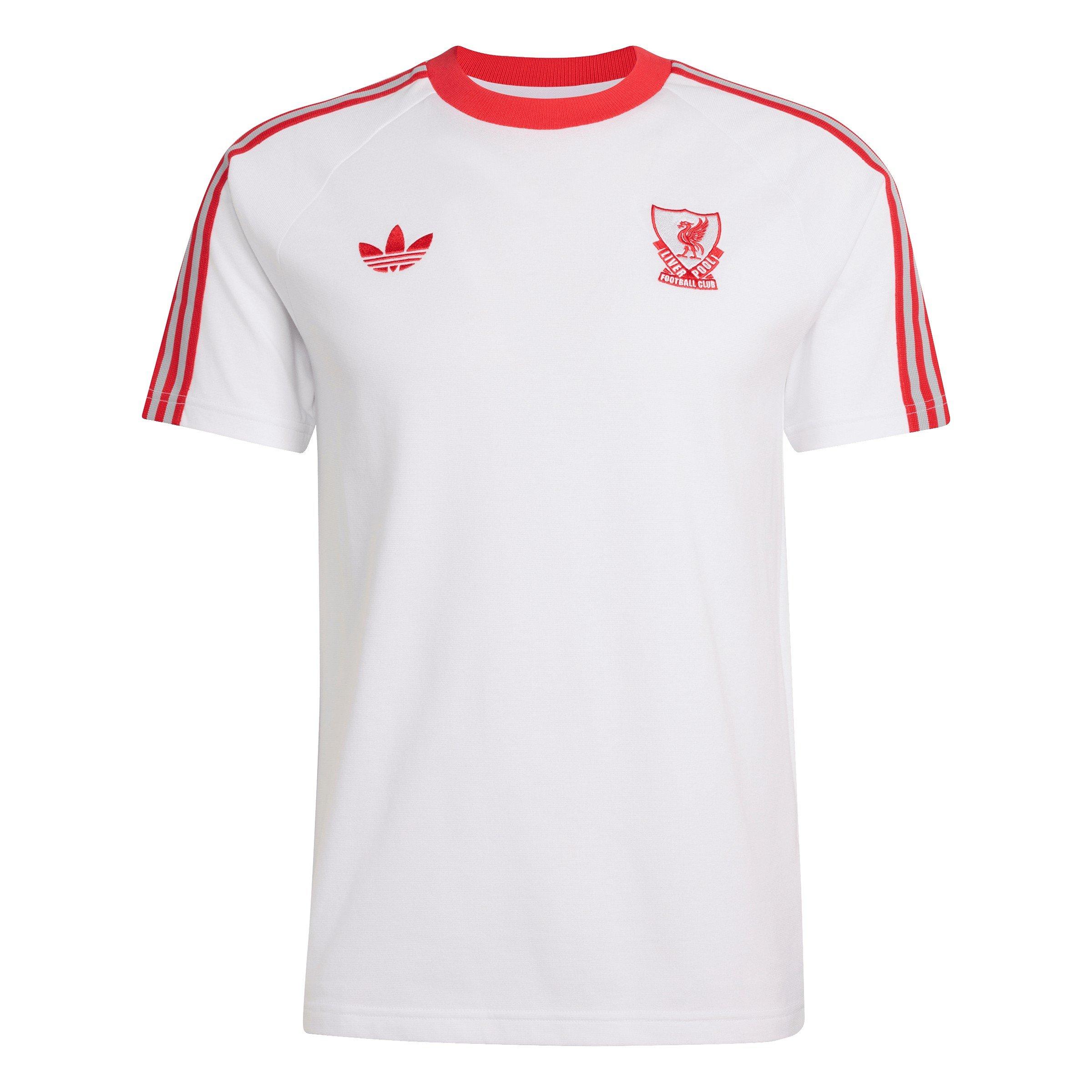 Wit/Rood - adidas - Mens Liverpool Camiseta Originals T-Shirt 25/26 - 1