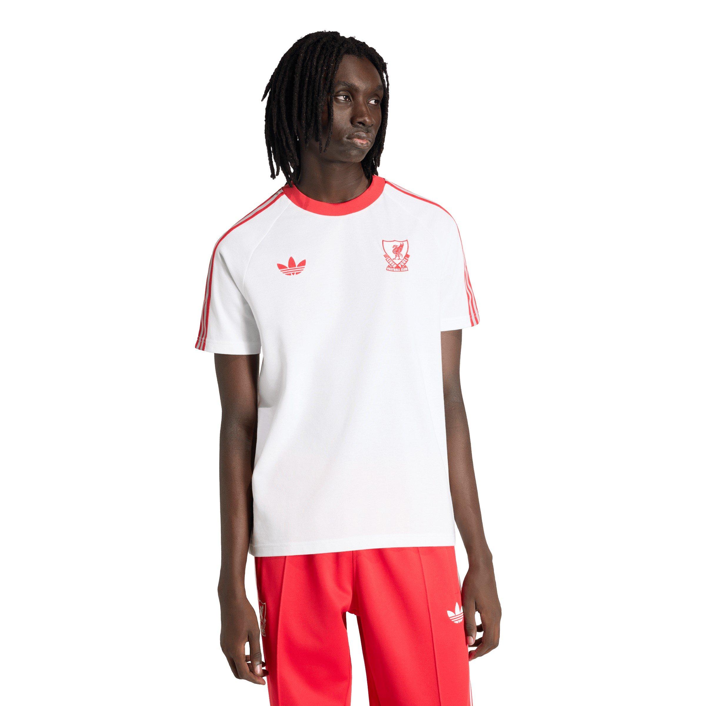 Wit/Rood - adidas - Mens Liverpool Camiseta Originals T-Shirt 25/26 - 2