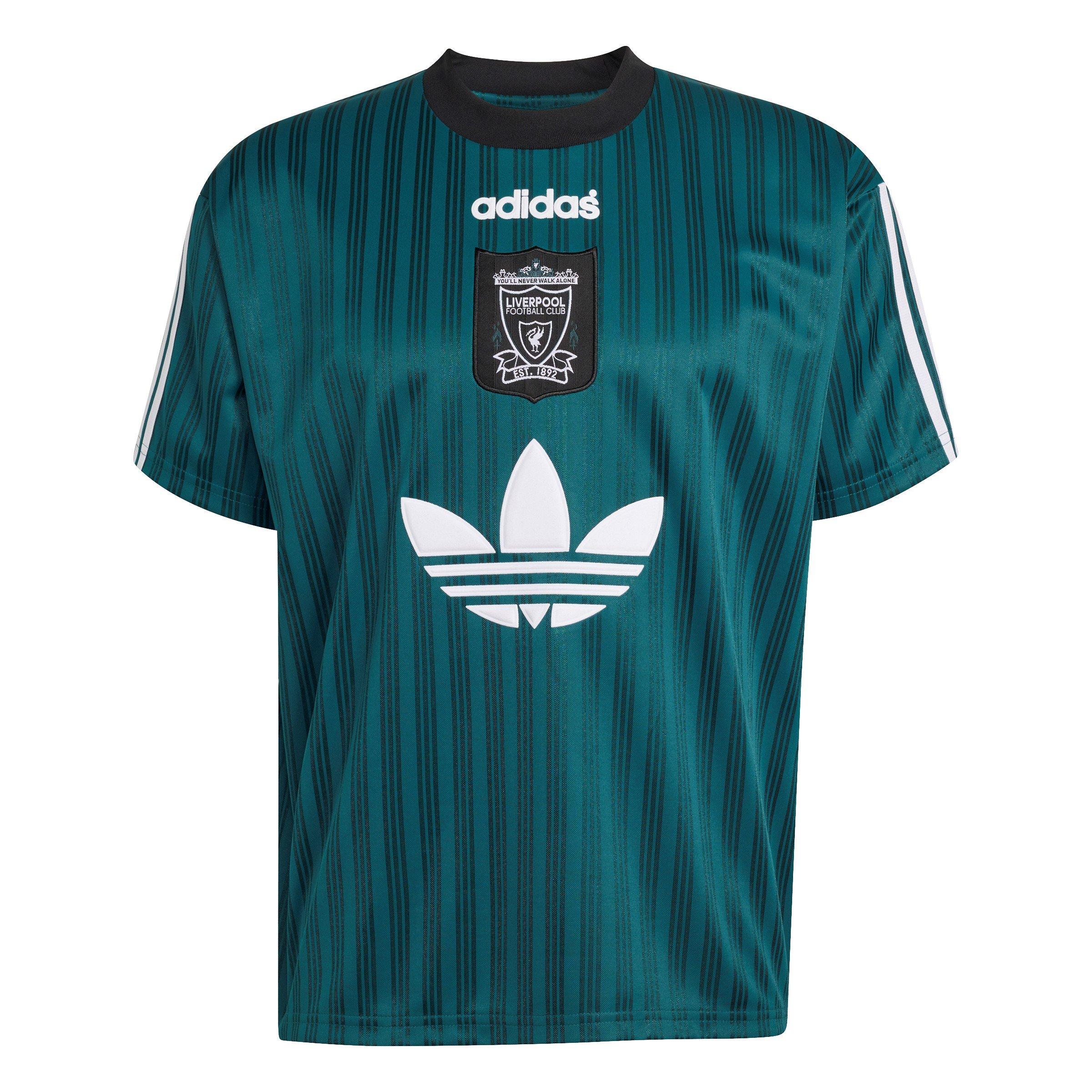Green/White - adidas - Liverpool 1995 T-Shirt Adults - 1