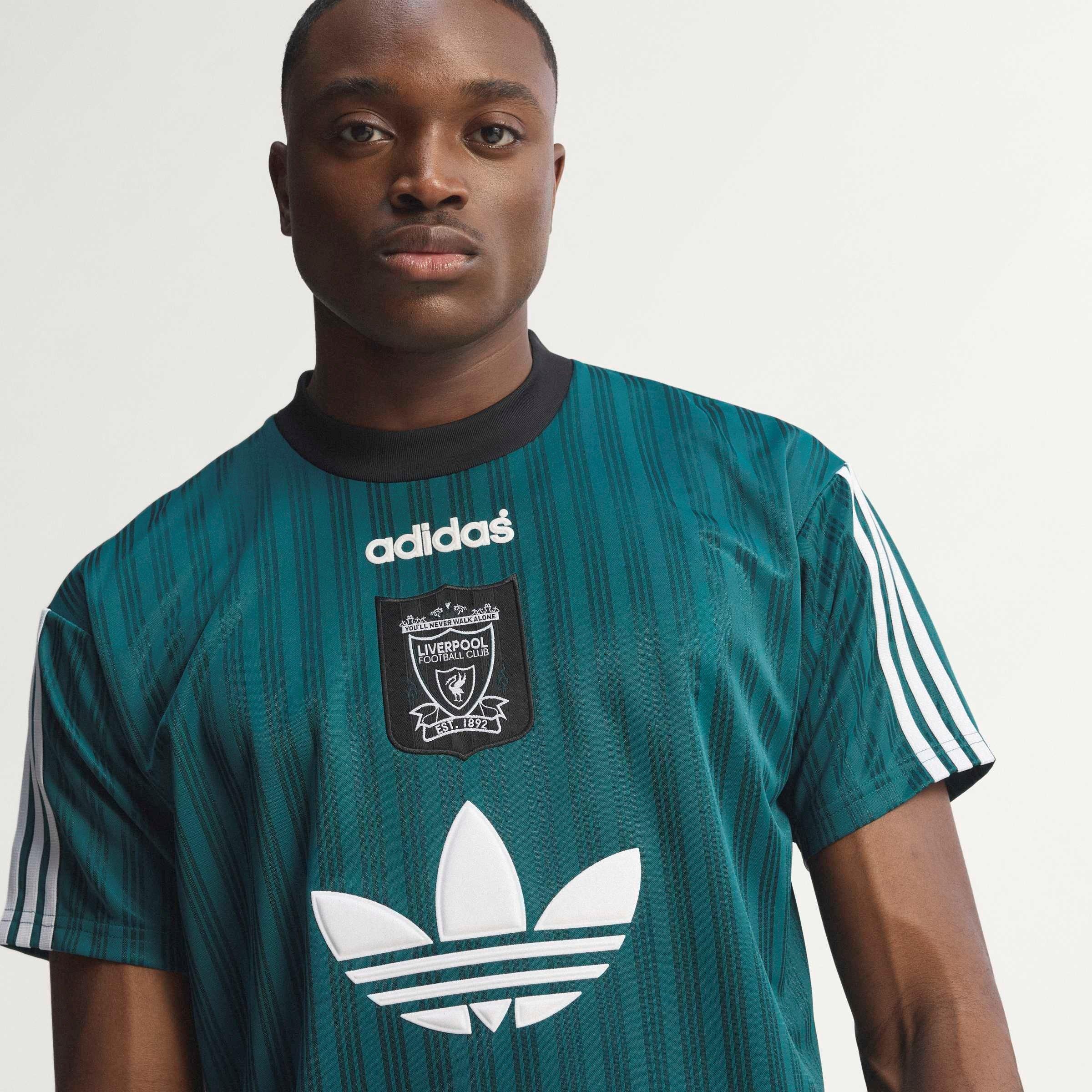 Groen/Wit - adidas - Liverpool 1995 T-Shirt Adults - 8