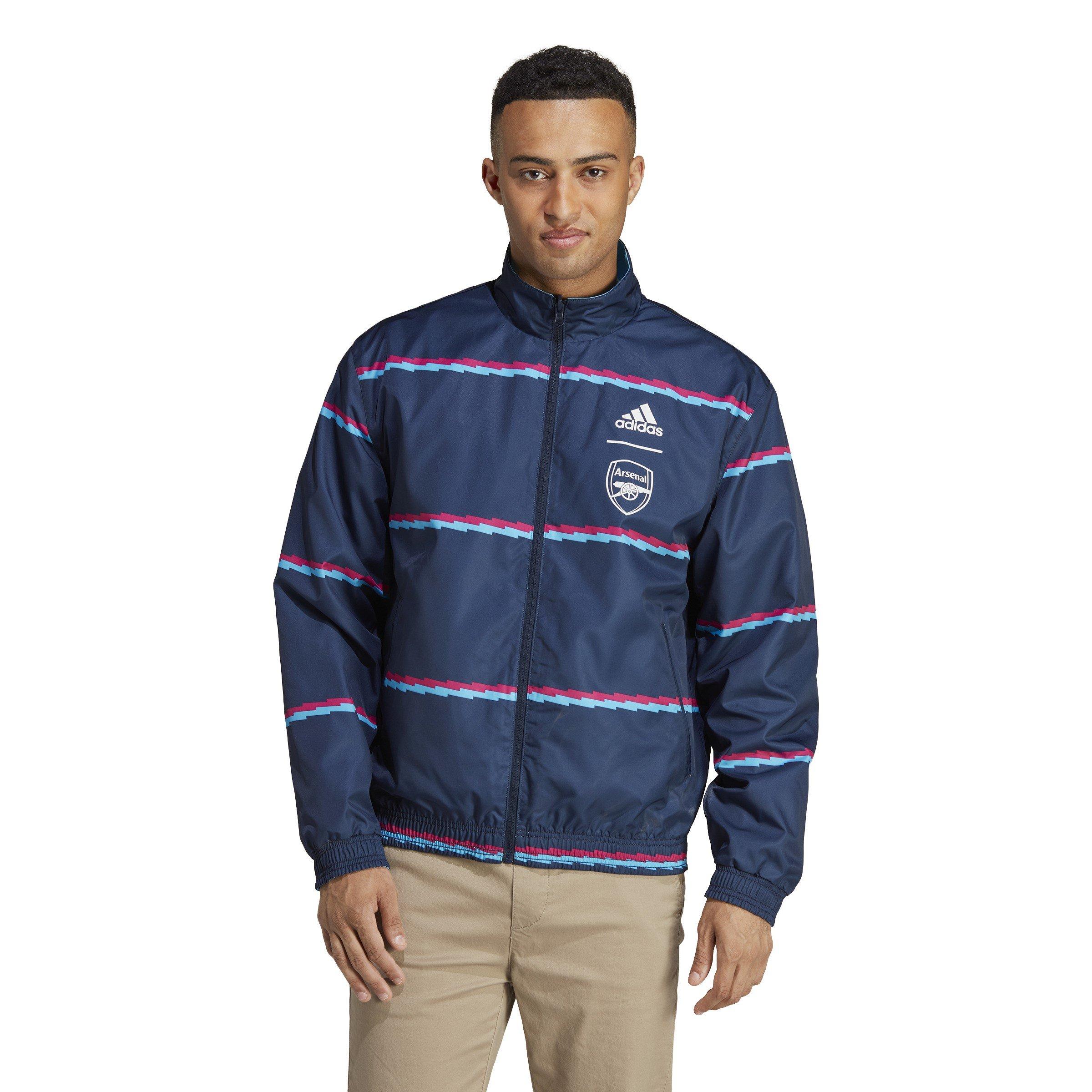 Light Blue - adidas - Arsenal Anthem Jacket 2022 2023 Adults - 2