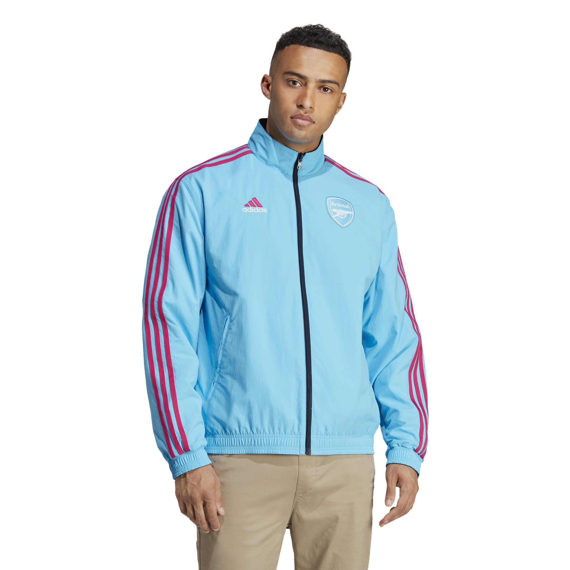 Light Blue - adidas - Arsenal Anthem Jacket 2022 2023 Adults - 4
