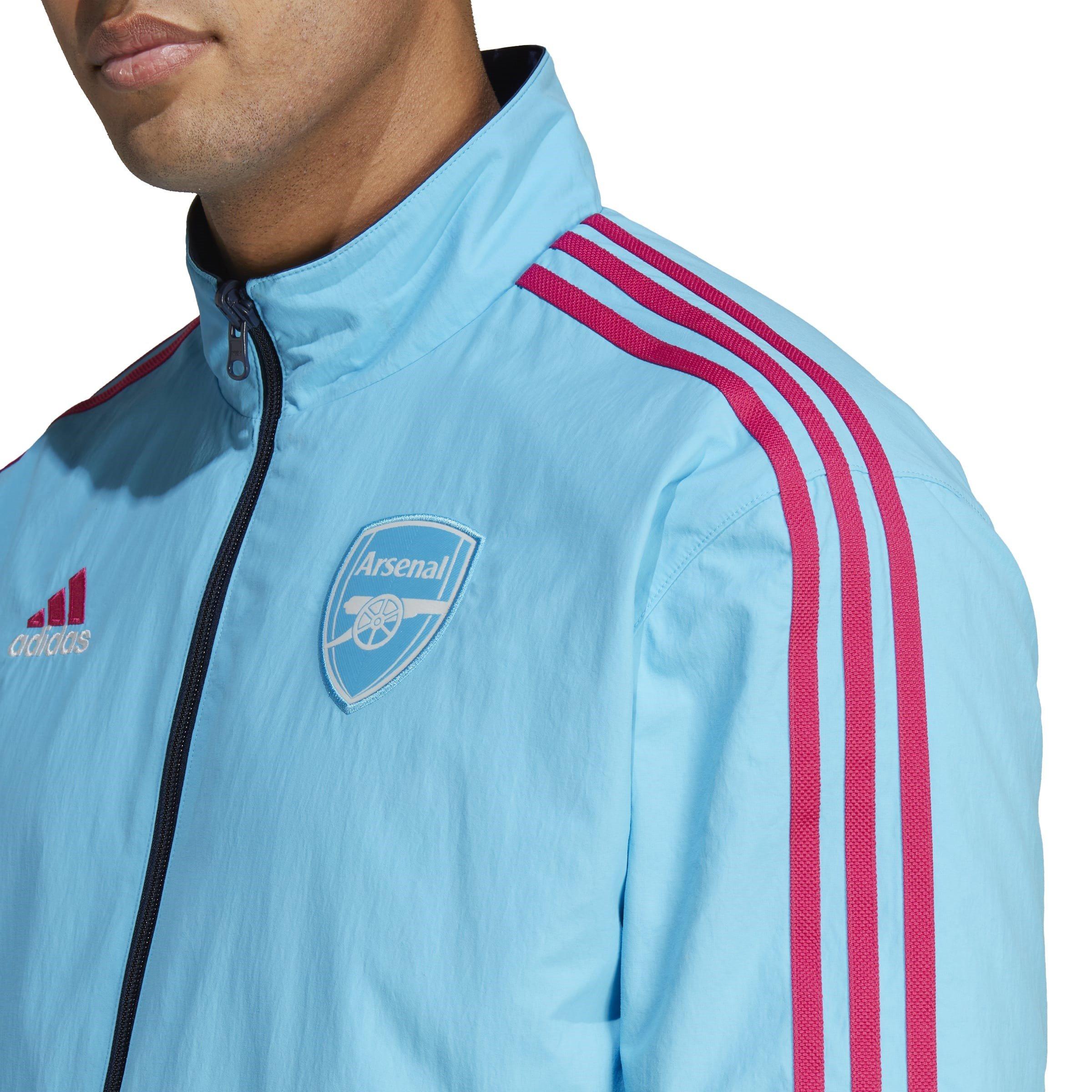 Light Blue - adidas - Arsenal Anthem Jacket 2022 2023 Adults - 8