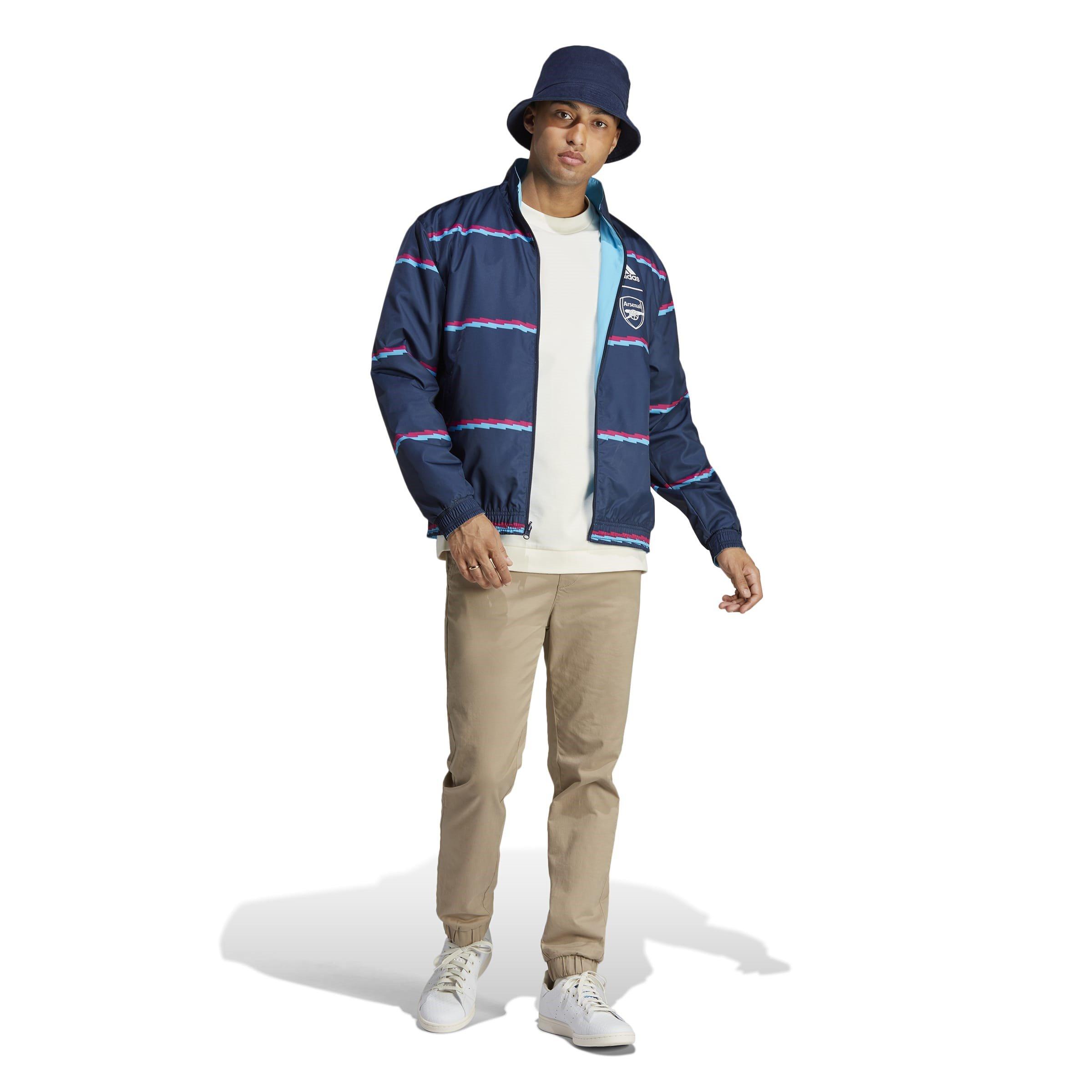 Light Blue - adidas - Arsenal Anthem Jacket 2022 2023 Adults - 9