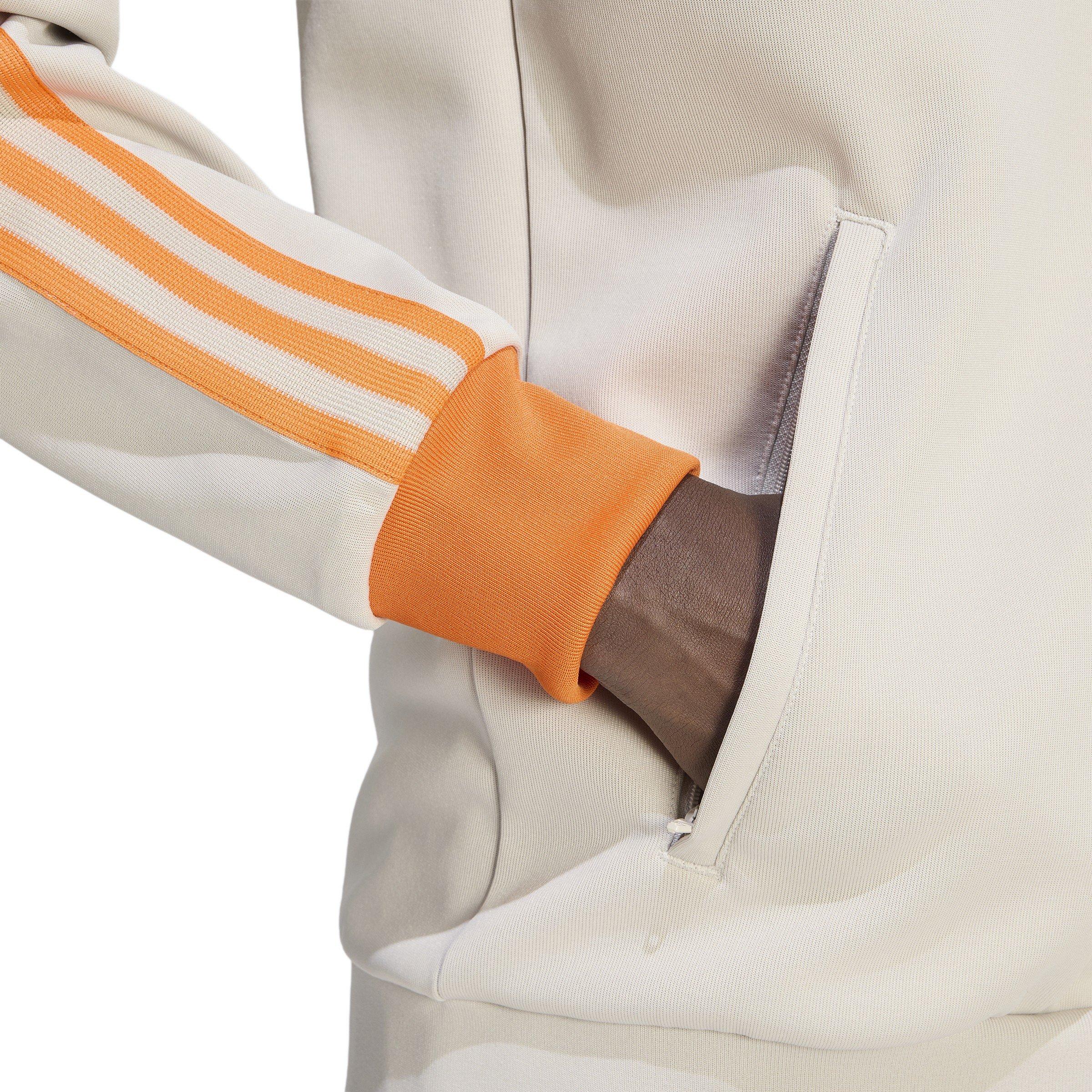 Beige/Orange - adidas - Mens Bayern Munich Tracksuit Top 25/26 - 5