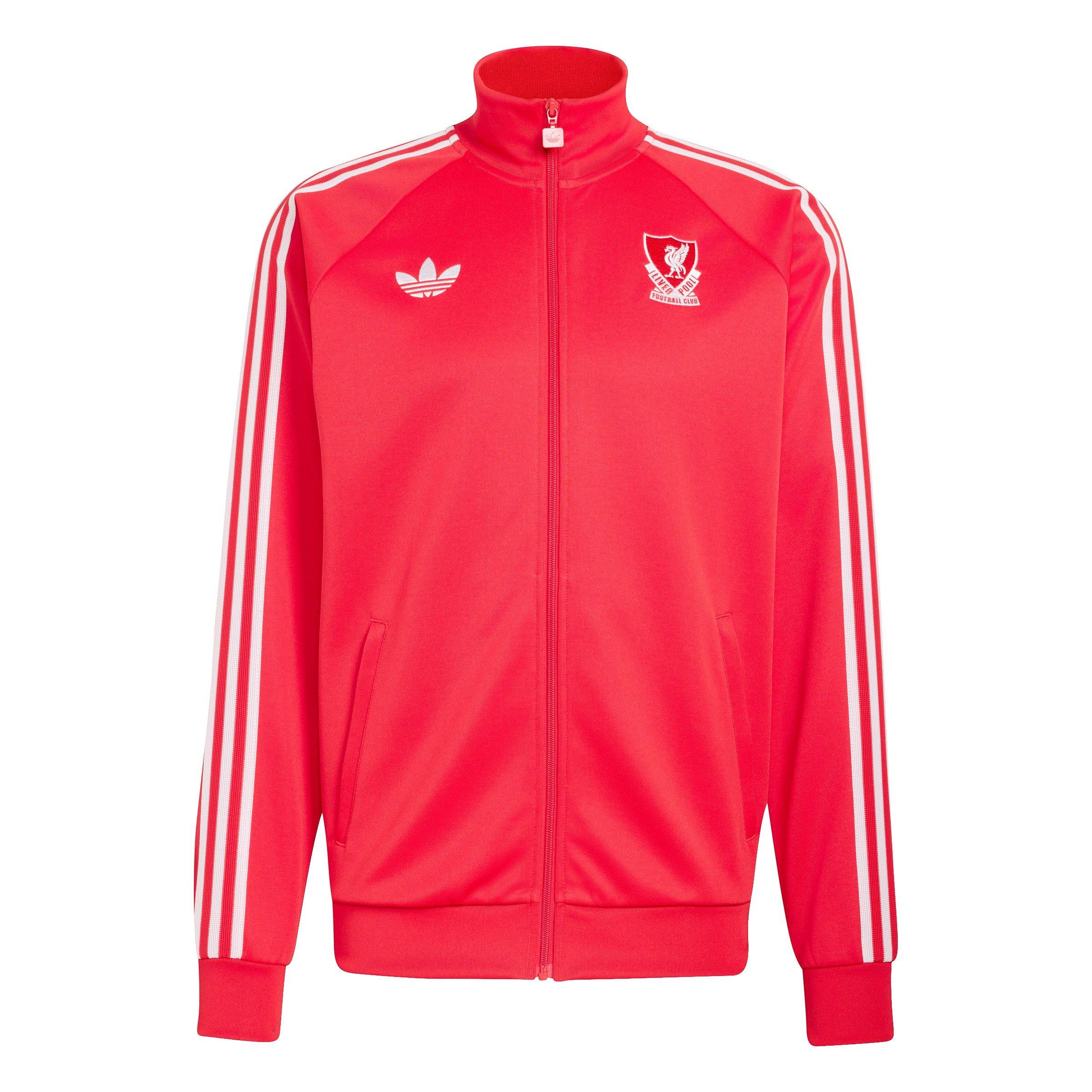 adidas Mens Liverpool Originals Tracksuit Top 25/26 | Sports Direct