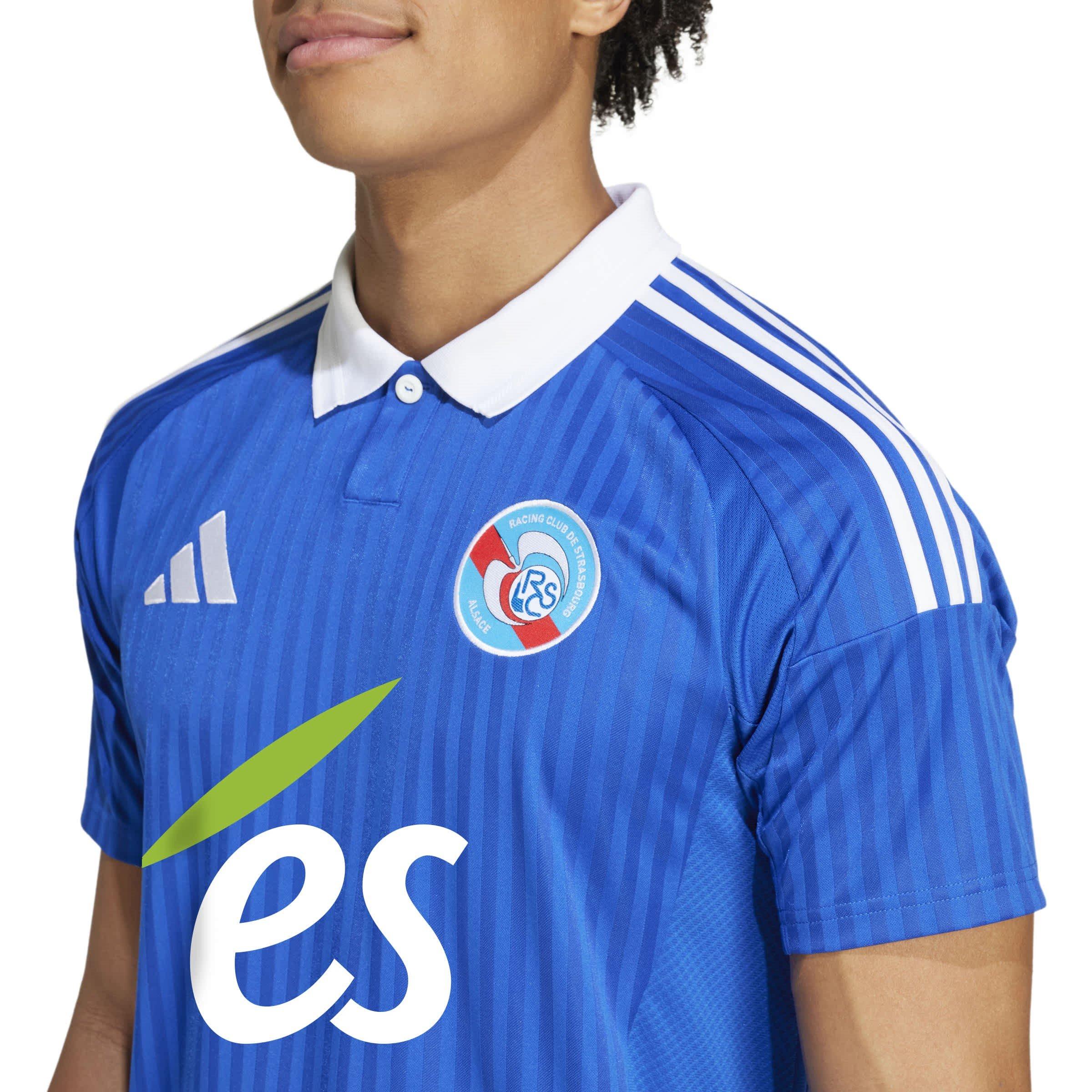 Team Königsblau - adidas - Strasbourg Home Shirt 2024 2025 Adults - 5