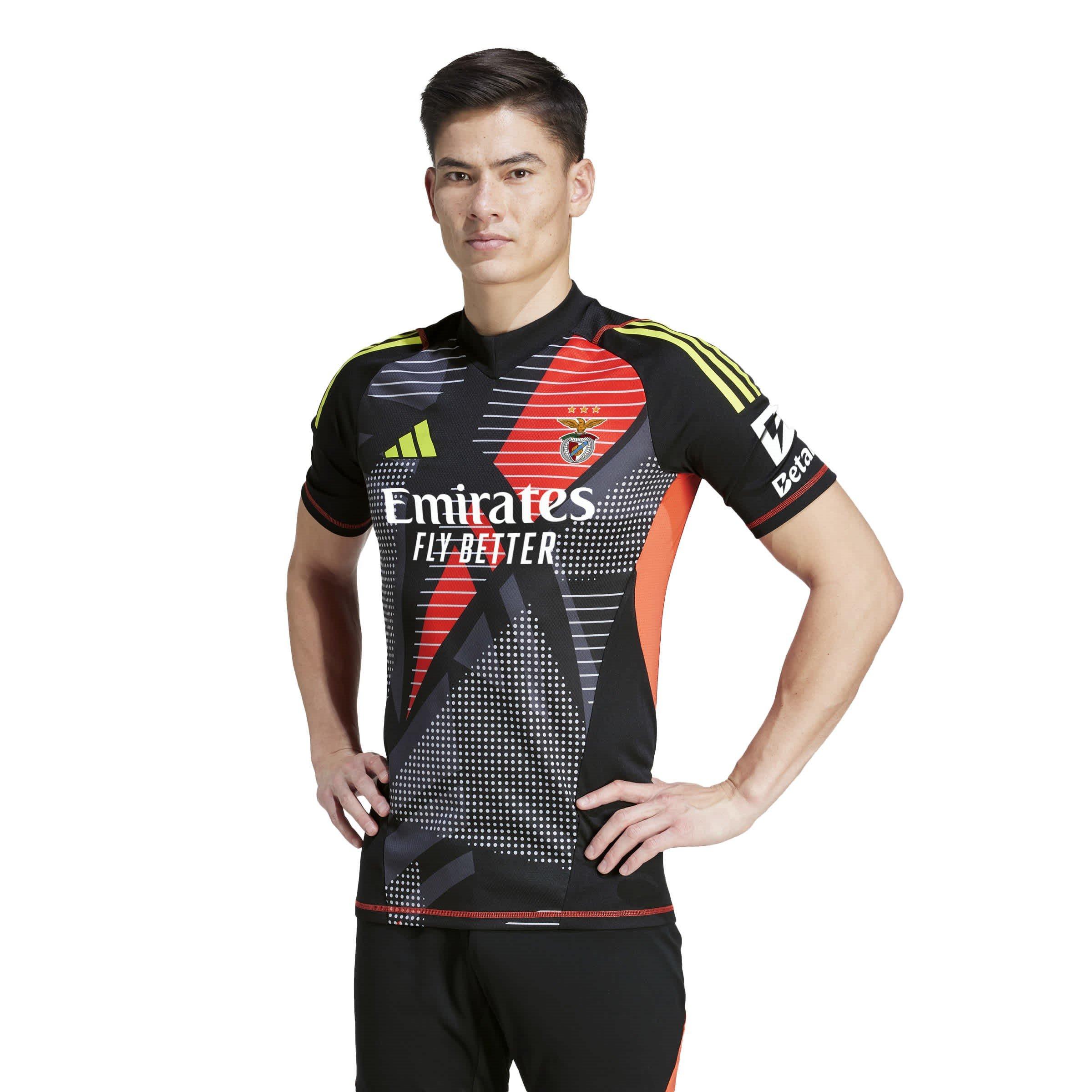 Black - adidas - Benfica Short Sleeve Goalkeeper Shirt 2024 2025 Adults - 3