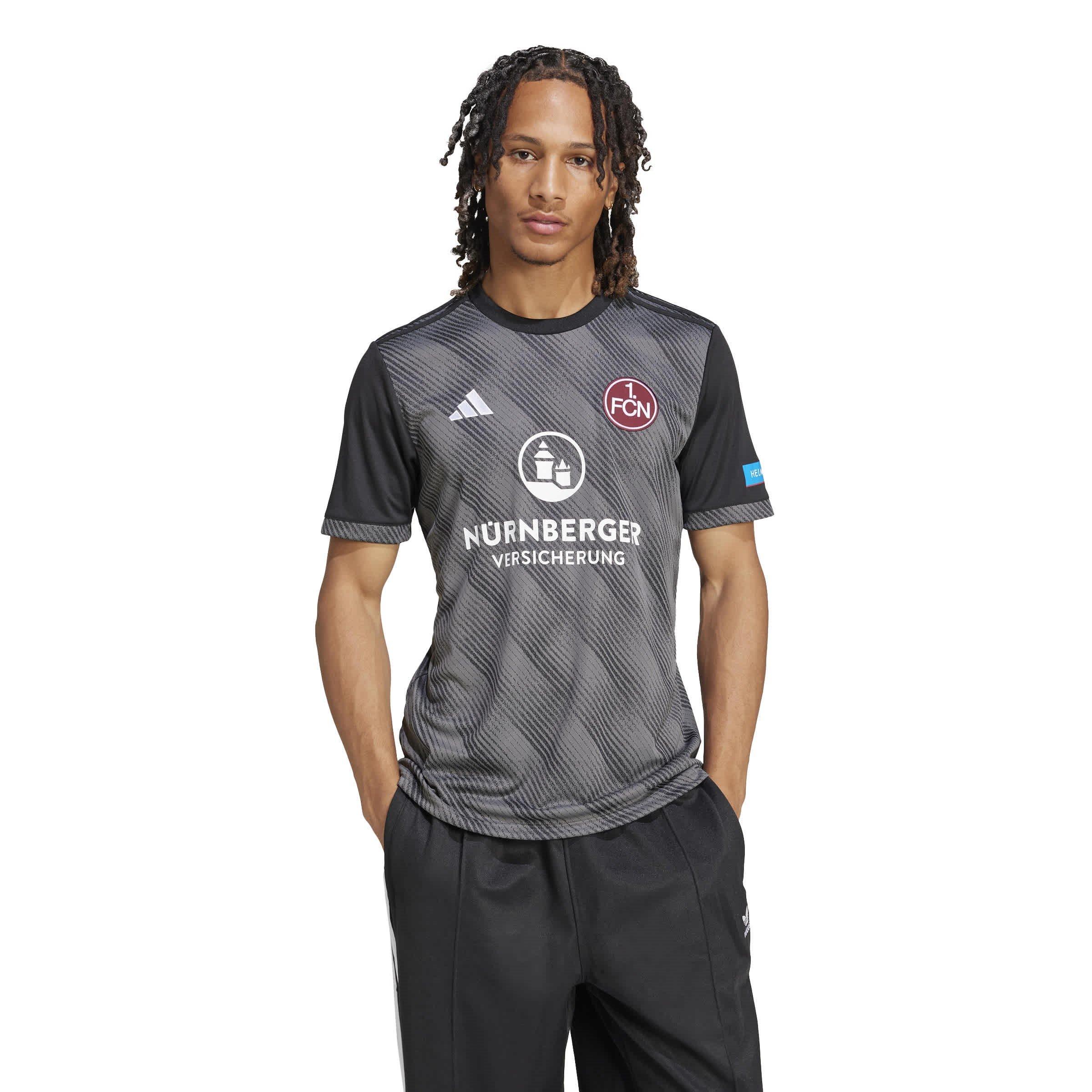Team Dark Grey - adidas - Nurnberg Third Shirt 2024 2025 Adults - 3
