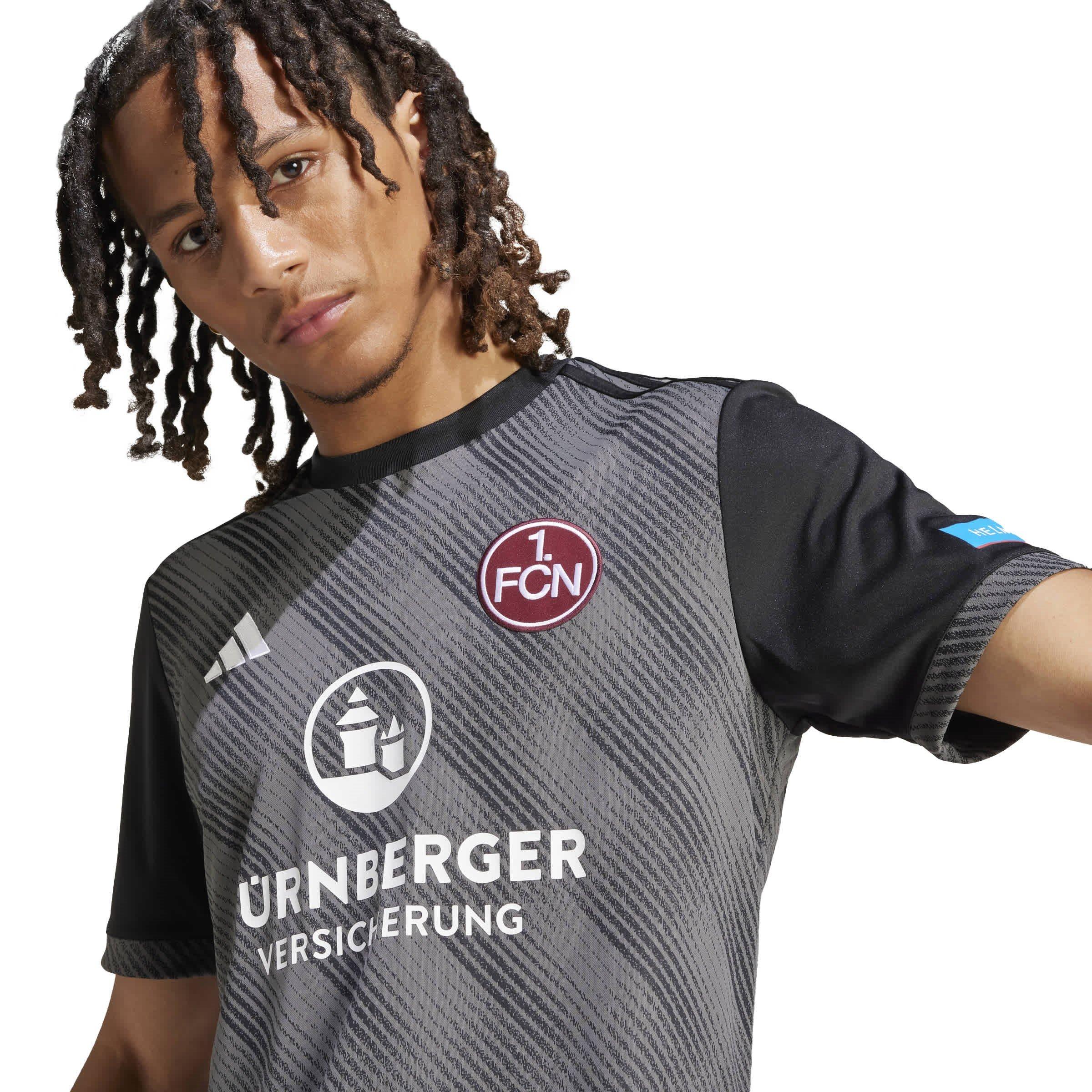 Team Dark Grey - adidas - Nurnberg Third Shirt 2024 2025 Adults - 5
