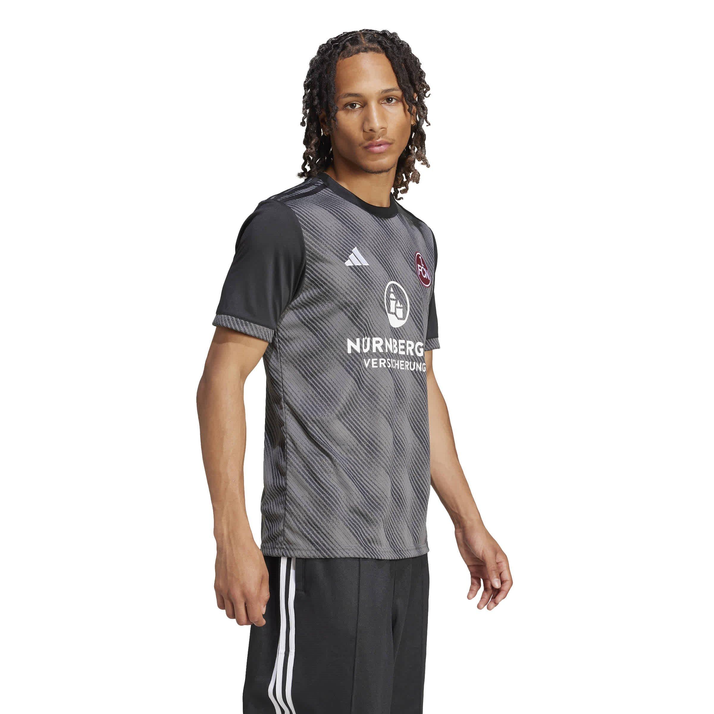 Team Dark Grey - adidas - Nurnberg Third Shirt 2024 2025 Adults - 7