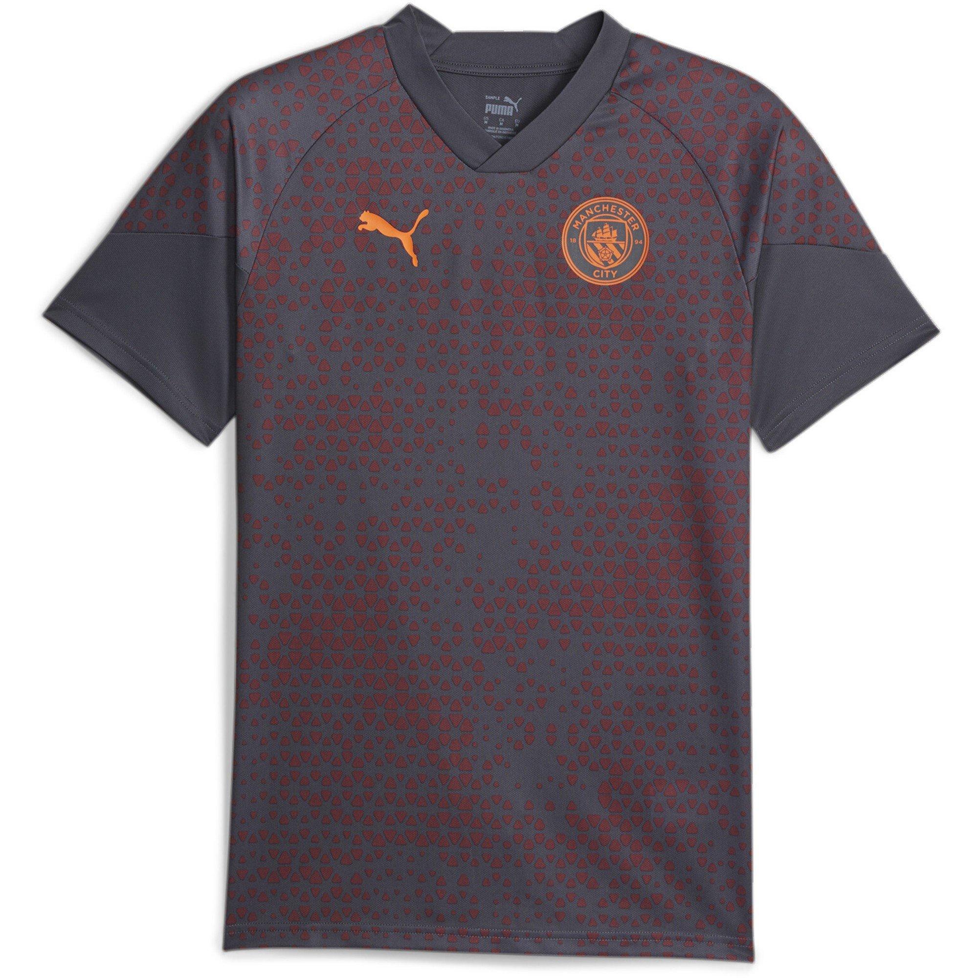 Strong Grey - Puma - Mcfc Training Jersey T-Shirt Mens - 1