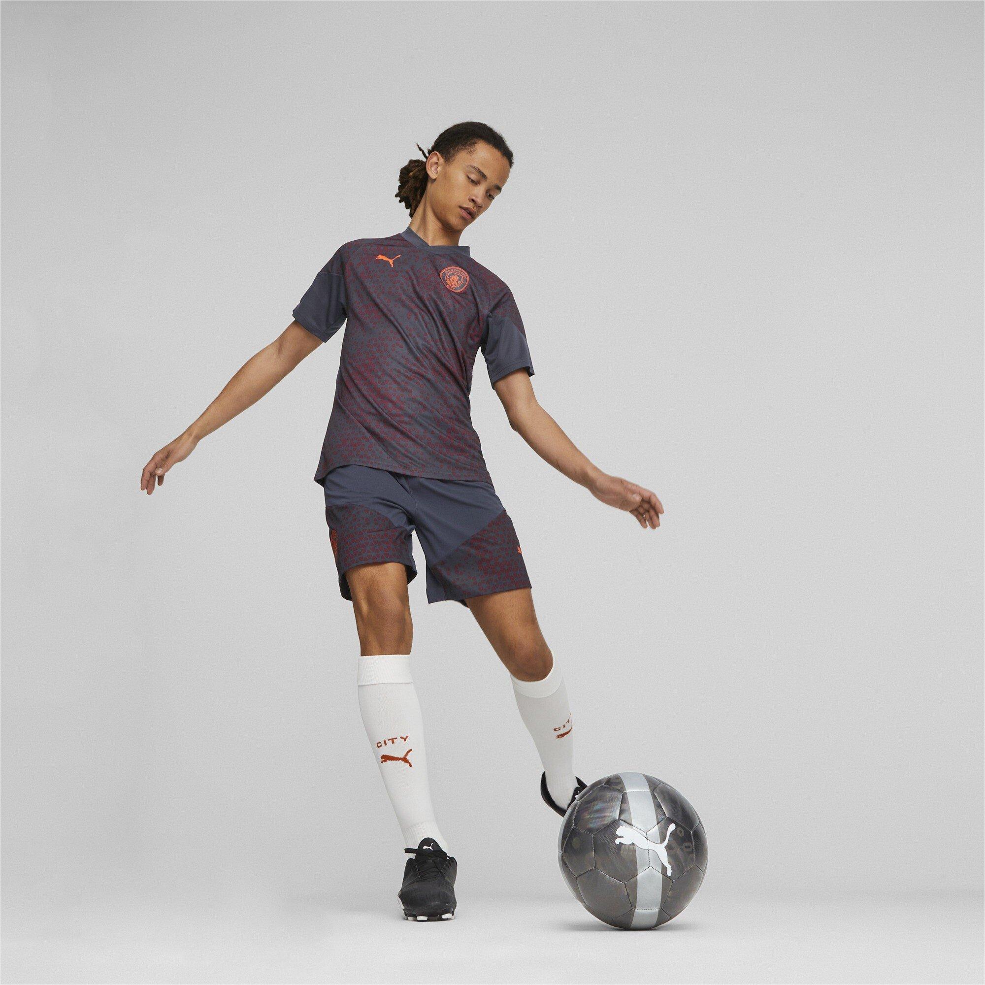 Sterk Grijs - Puma - Mcfc Training Jersey T-Shirt Mens - 7