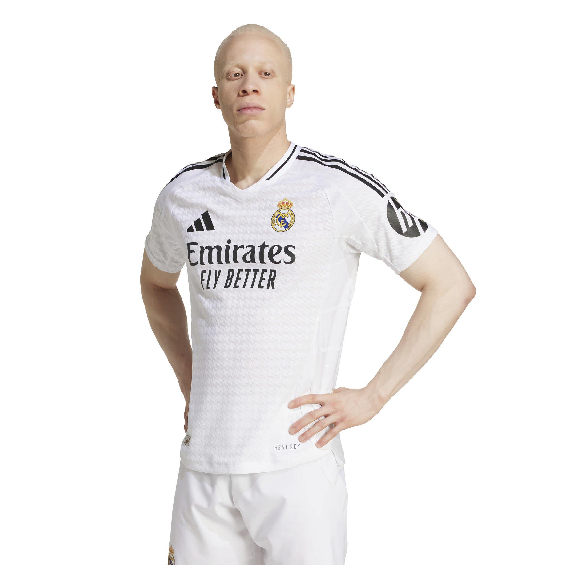 Bianco/Bianco - adidas - Real Madrid Authentic Home Shirt 2024 2025 Adults - 3