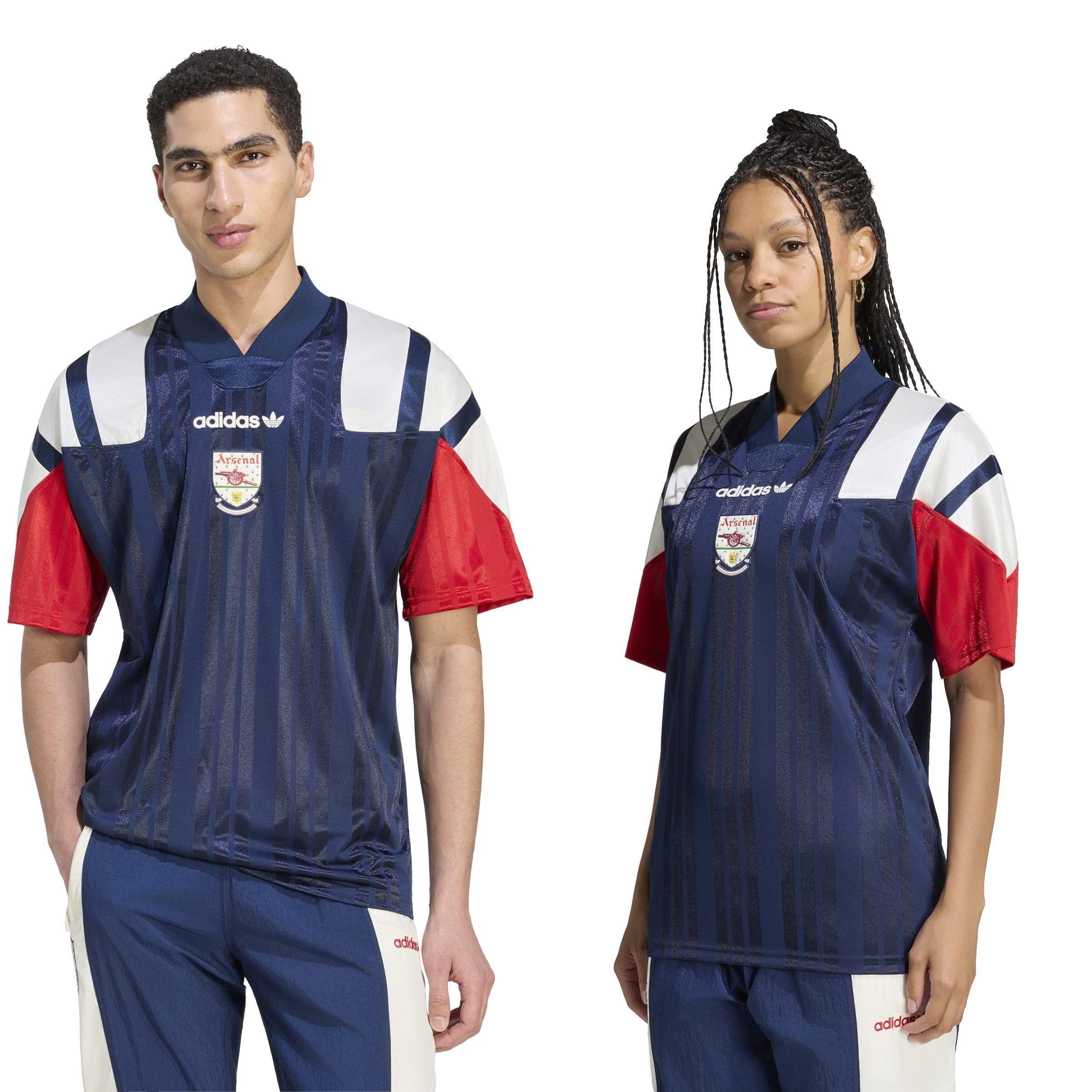 Navy/Red - adidas - Arsenal EQT Jersey Mens - 3
