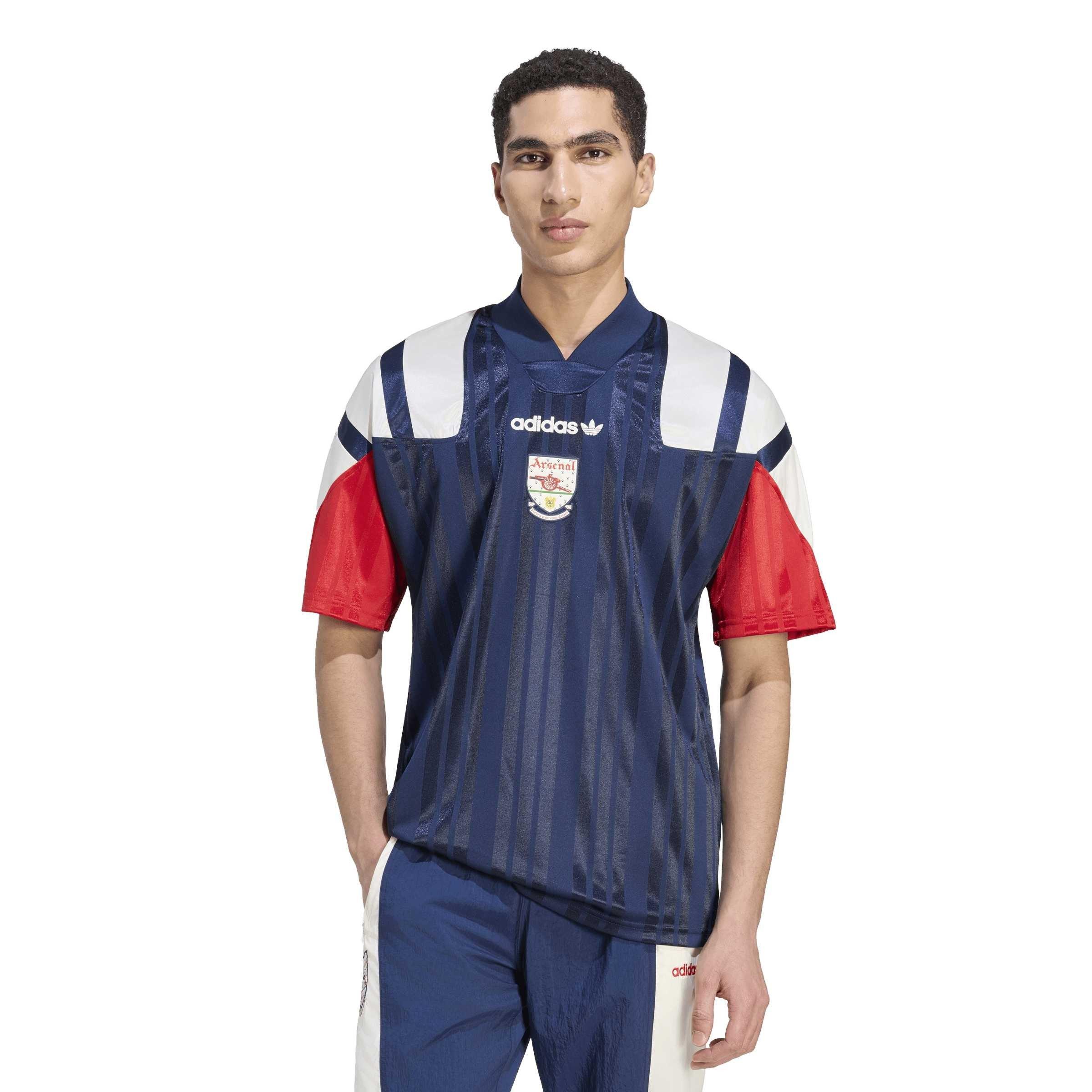 Navy/Red - adidas - Arsenal EQT Jersey Mens - 5