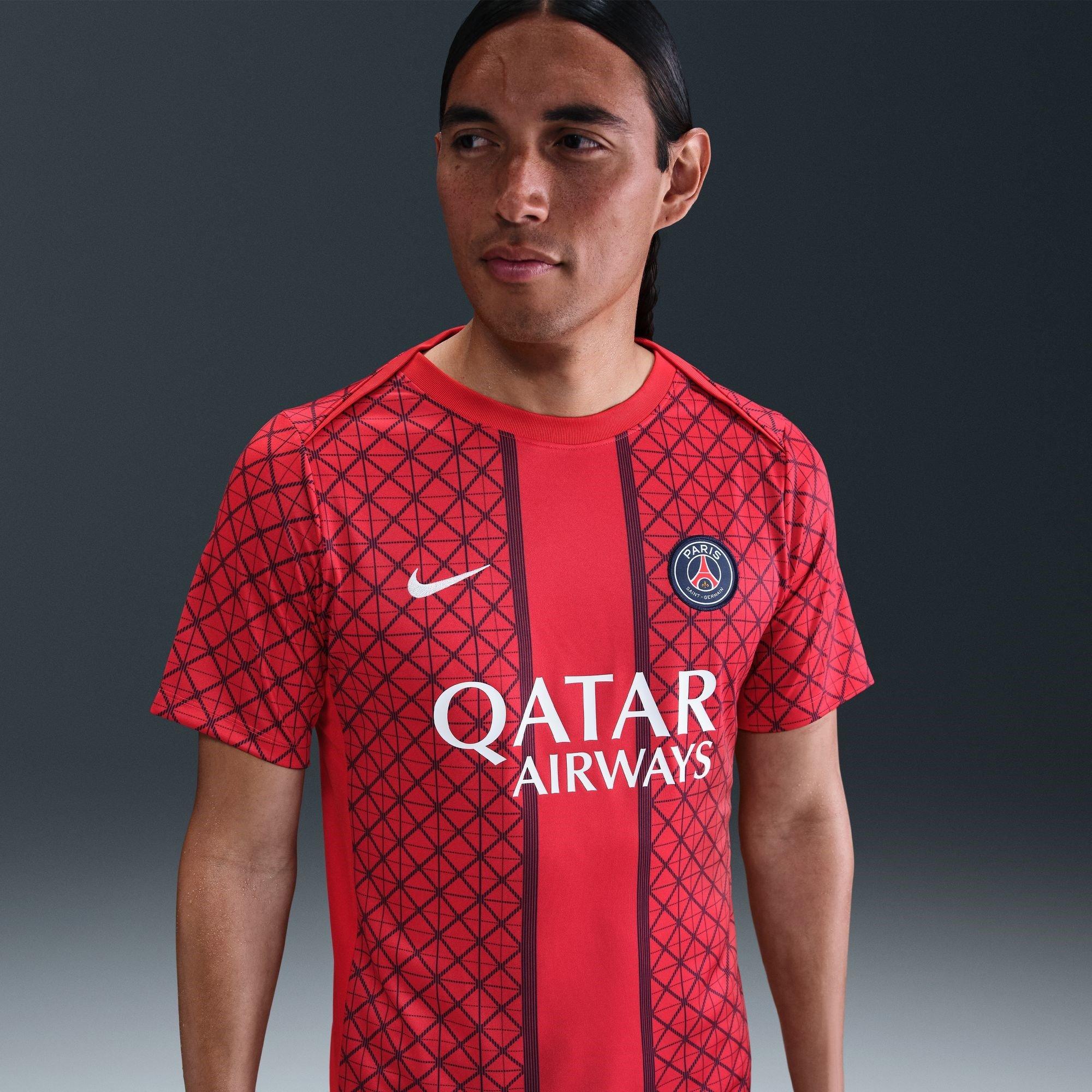 Vermelho Universitário - Nike - Paris Saint-Germain Pre Match Away Shirt 2025 2026 Adults - 6