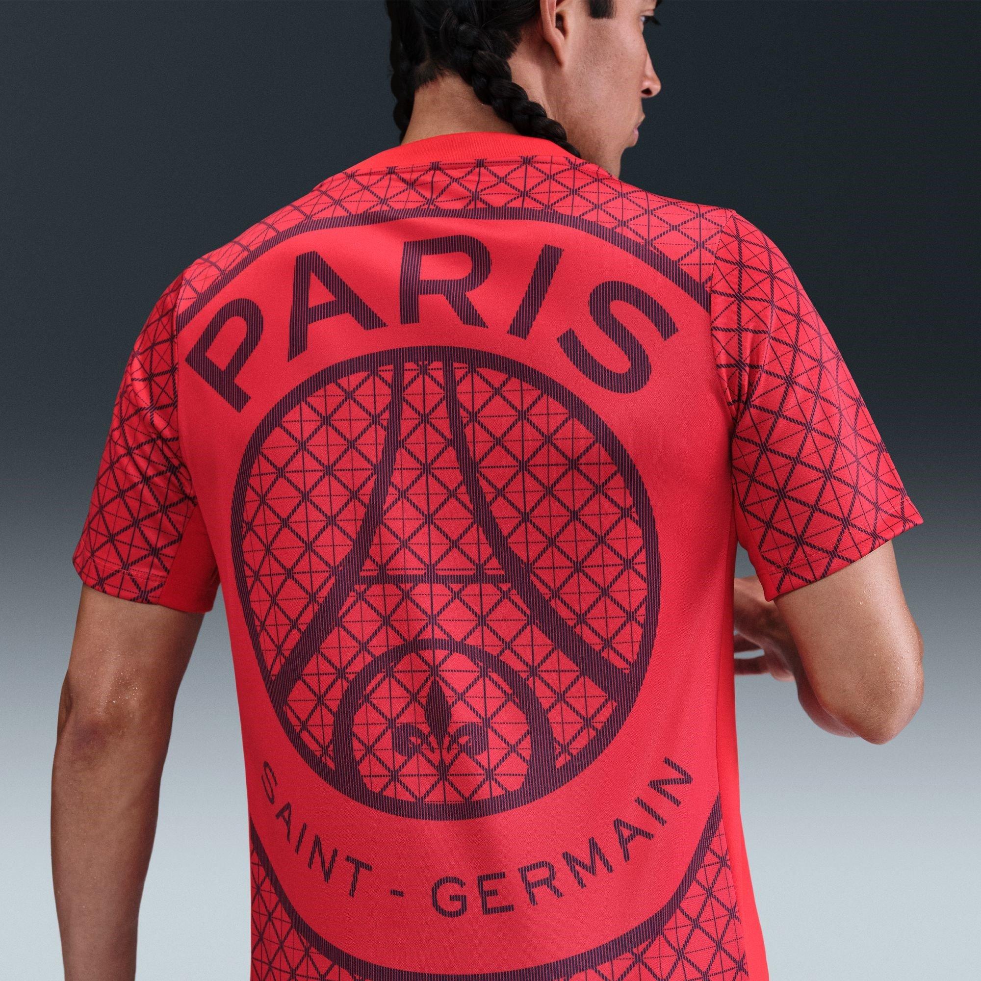 Vermelho Universitário - Nike - Paris Saint-Germain Pre Match Away Shirt 2025 2026 Adults - 9
