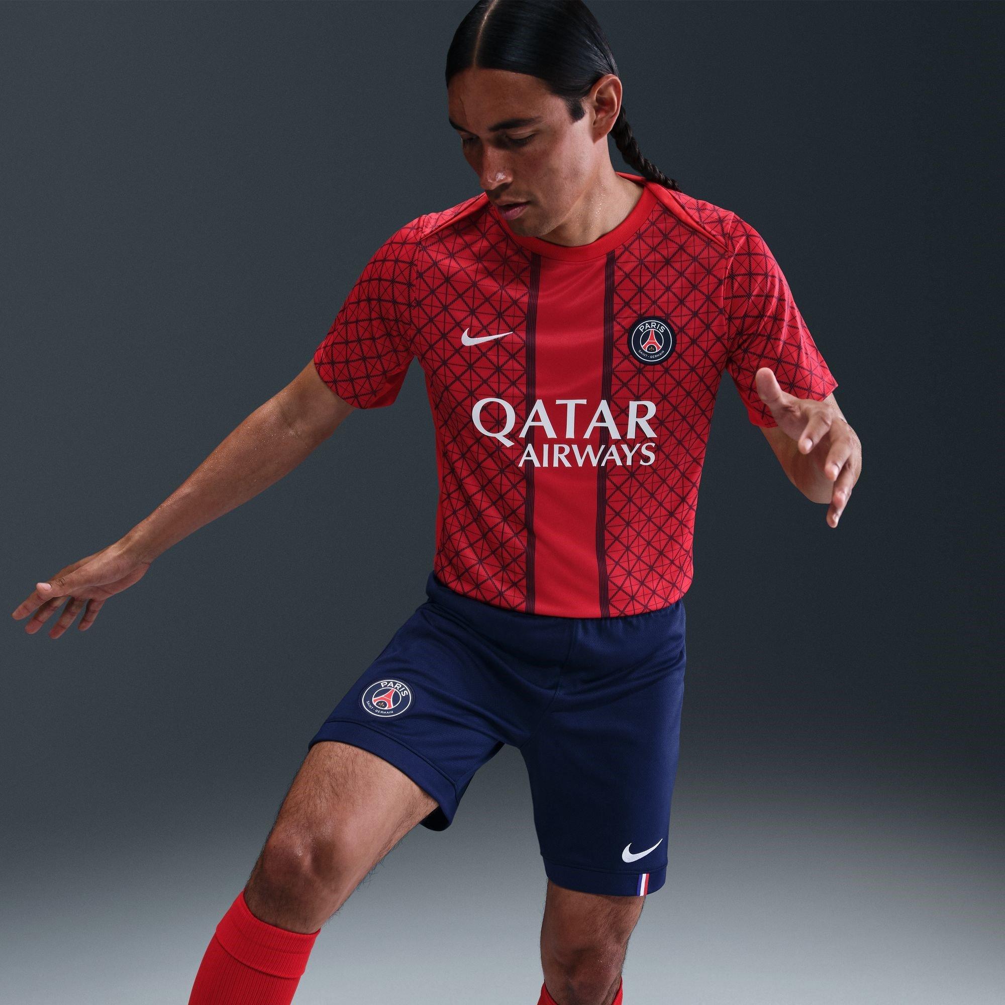 Vermelho Universitário - Nike - Paris Saint-Germain Pre Match Away Shirt 2025 2026 Adults - 10