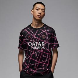 Nike Paris Saint Germain Pre Match Training Top 2025 2026 Mens
