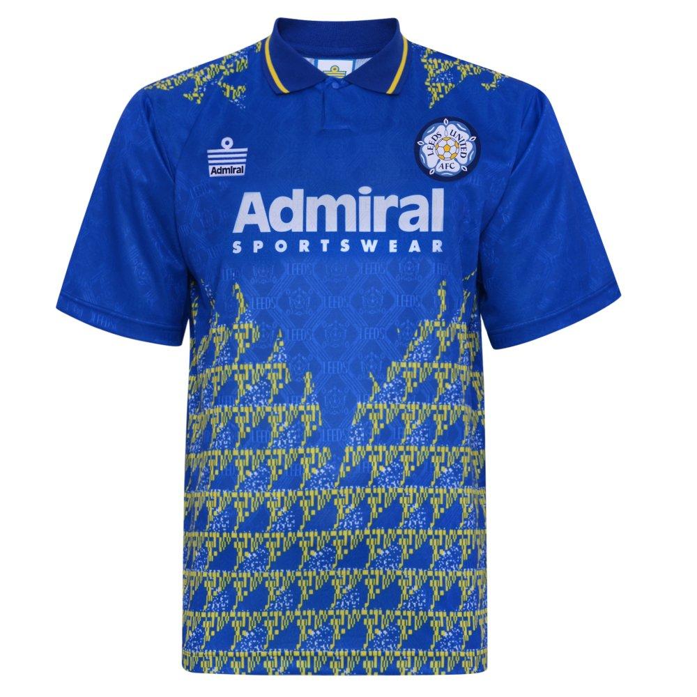Blue/Yellow - Score Draw - Score Draw Leeds United Away Shirt 1992/1993 - 1