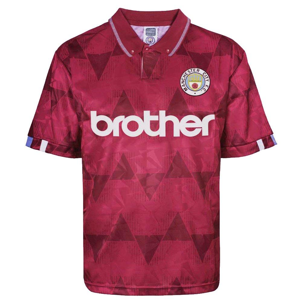 Purple/White - Score Draw - SD Manchester City Retro Away Shirt 89 Mens - 1